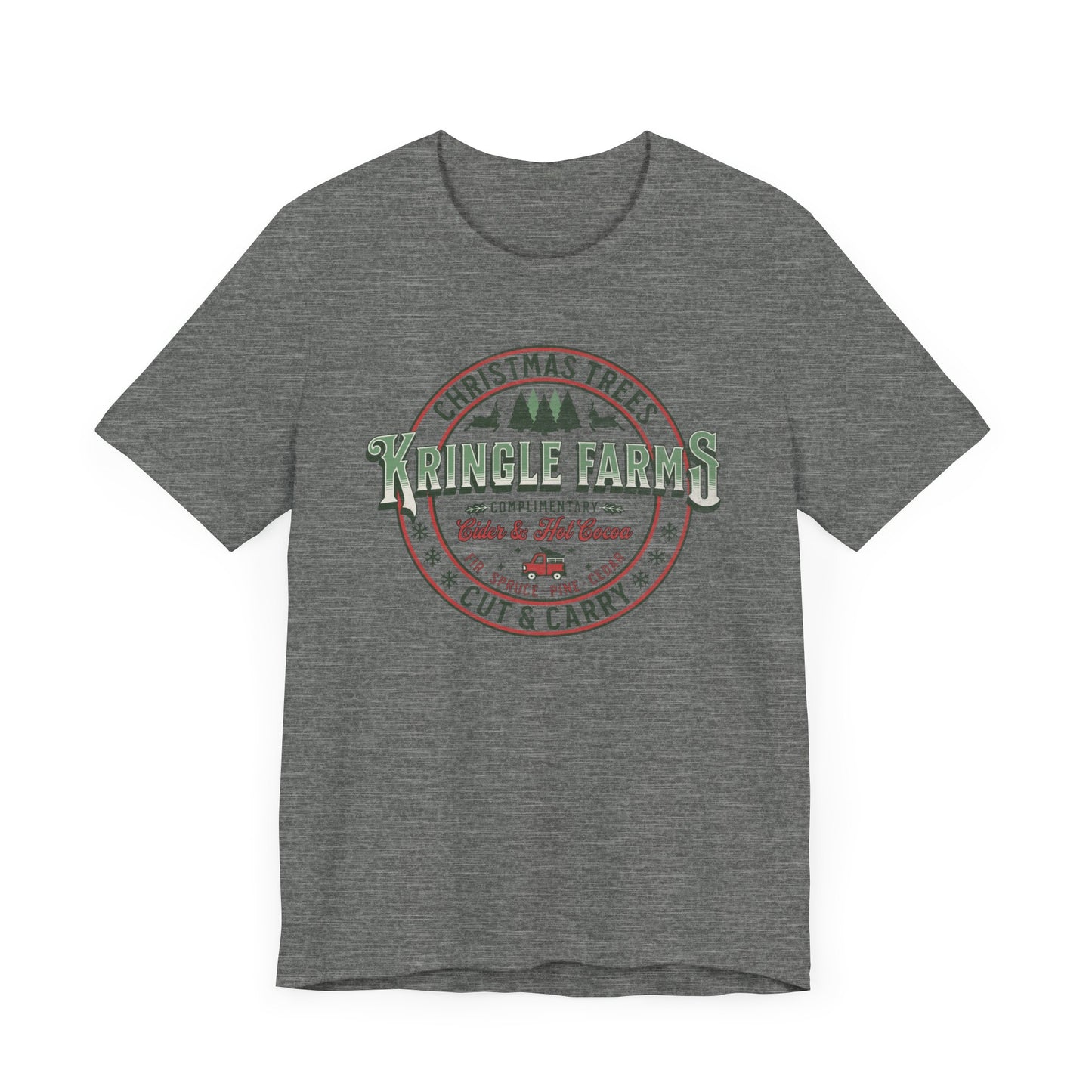 Christmas Tree Farm Shirt, Family Holiday Tradition Tree Cutting Shirt, Family Christmas Vacation Shirts, Christmas Tree Decorating Shirts T-Shirt Printify