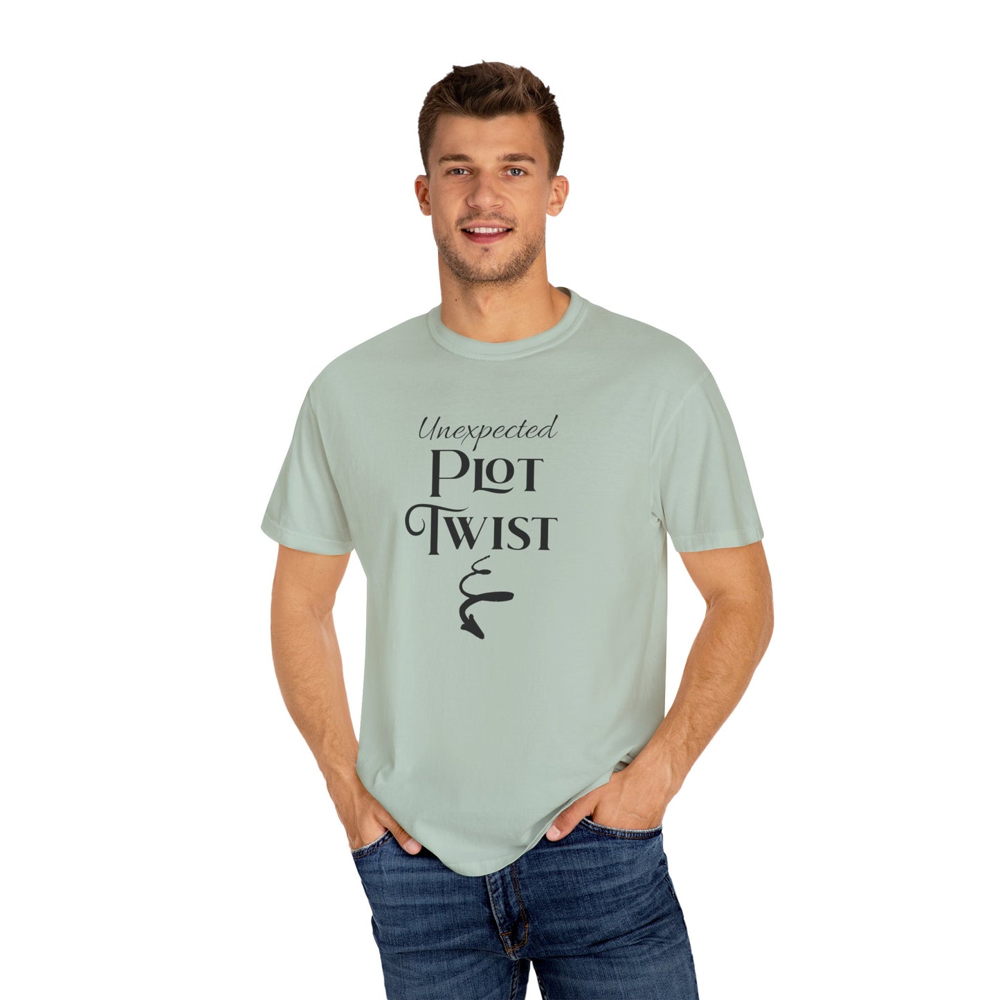 Plot Twist T-Shirt Author Shirt Pregnancy Announcement For Expecting Blog Writers Journalists Gift For Her Baby Shower Gift Baby Reveal T-Shirt Printify