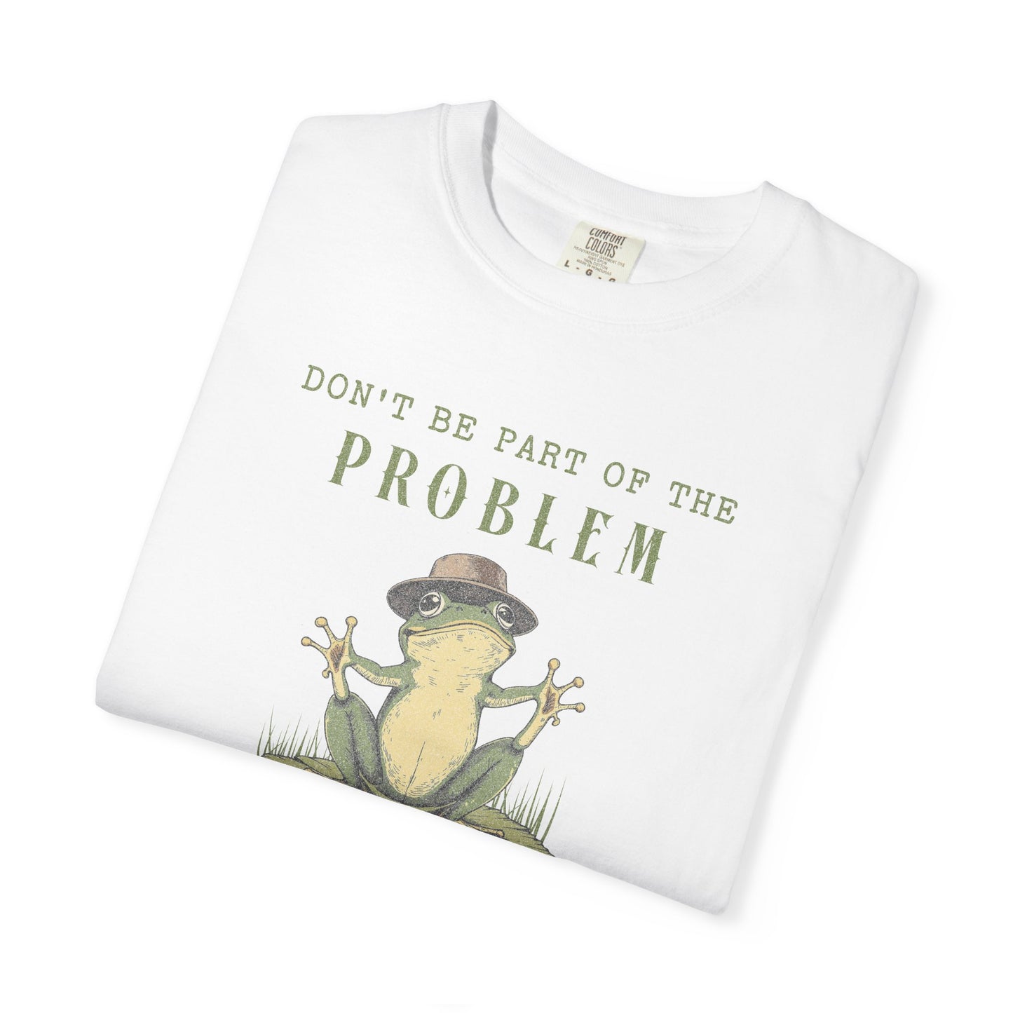 Funny Frog T-Shirt Retro Froggy Meme Shirt Vintage Frog And Toad Aesthetic Frog Lover Gift For Her Calm Vibes Birthday Viral Trendy Shirt T-Shirt Printify