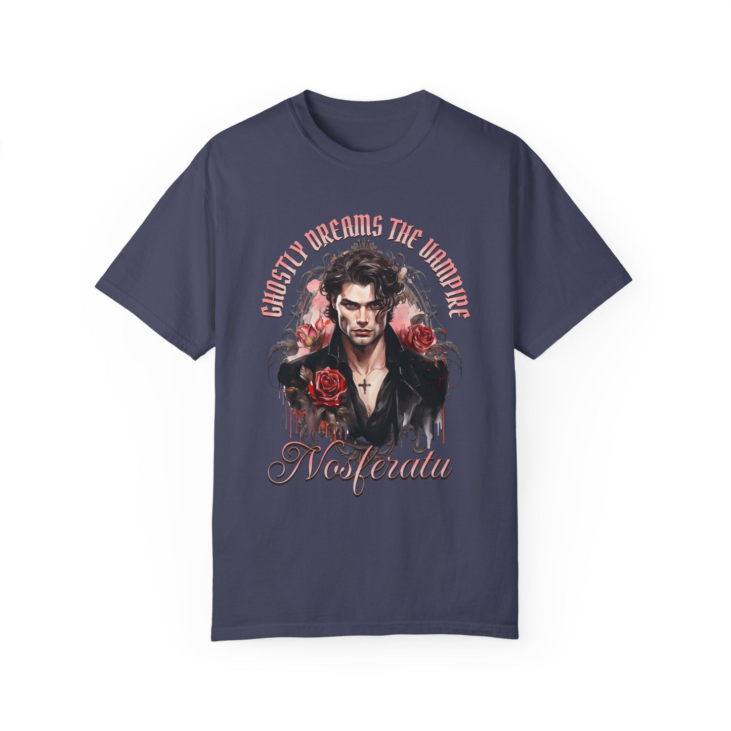 Vampire Nosferatu TShirt Dark Romance Gift For Vampire Lovers Mystic Falls Shirt Halloween Gift For Her Party Paranormal Romance Reader Gift T-Shirt Printify
