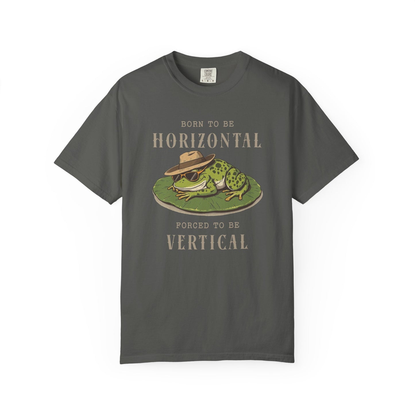 Funny Frog T-Shirt Retro Vibes Cute Froggy Meme Shirt Vintage Frog And Toad Aesthetic Frog Lover Gift For Her Birthday Viral Trendy Shirt T-Shirt Printify Pepper S