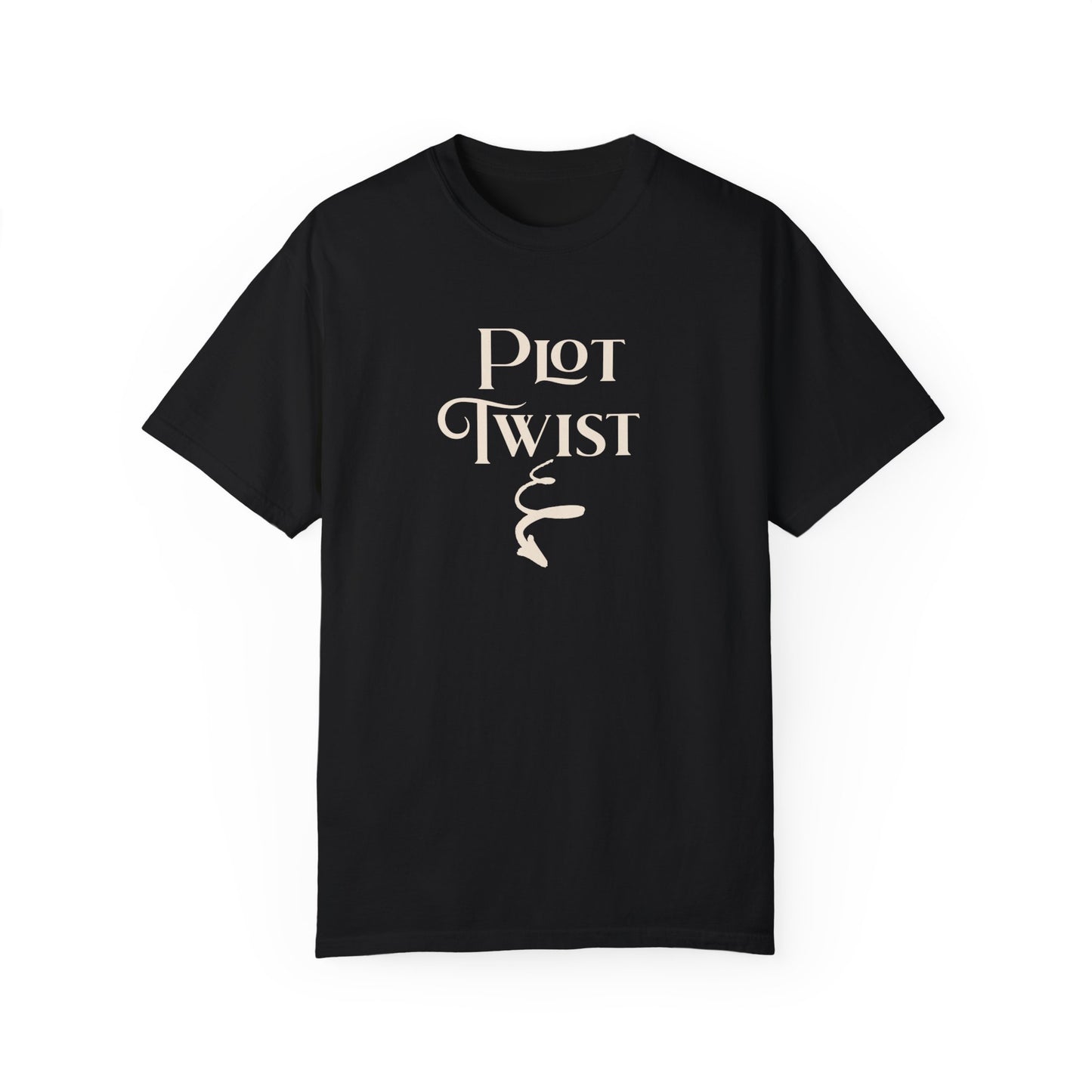 Plot Twist T-Shirt Author Shirt Pregnancy Announcement For Expecting Blog Writers Journalists Gift For Her Baby Shower Gift Baby Reveal T-Shirt Printify