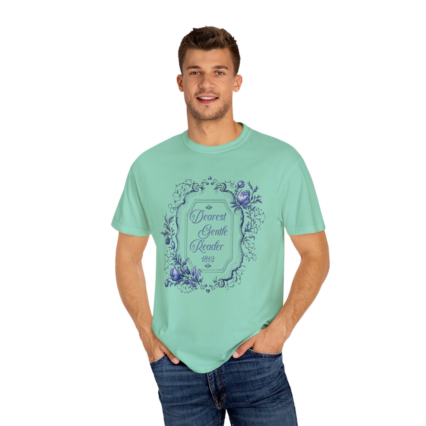 Dearest Gentle Reader Shirt Regency England Ton Society Papers Gift For Bridgerton Fan Historical Drama Romance Reader Gift Bookclub Gift T-Shirt Printify