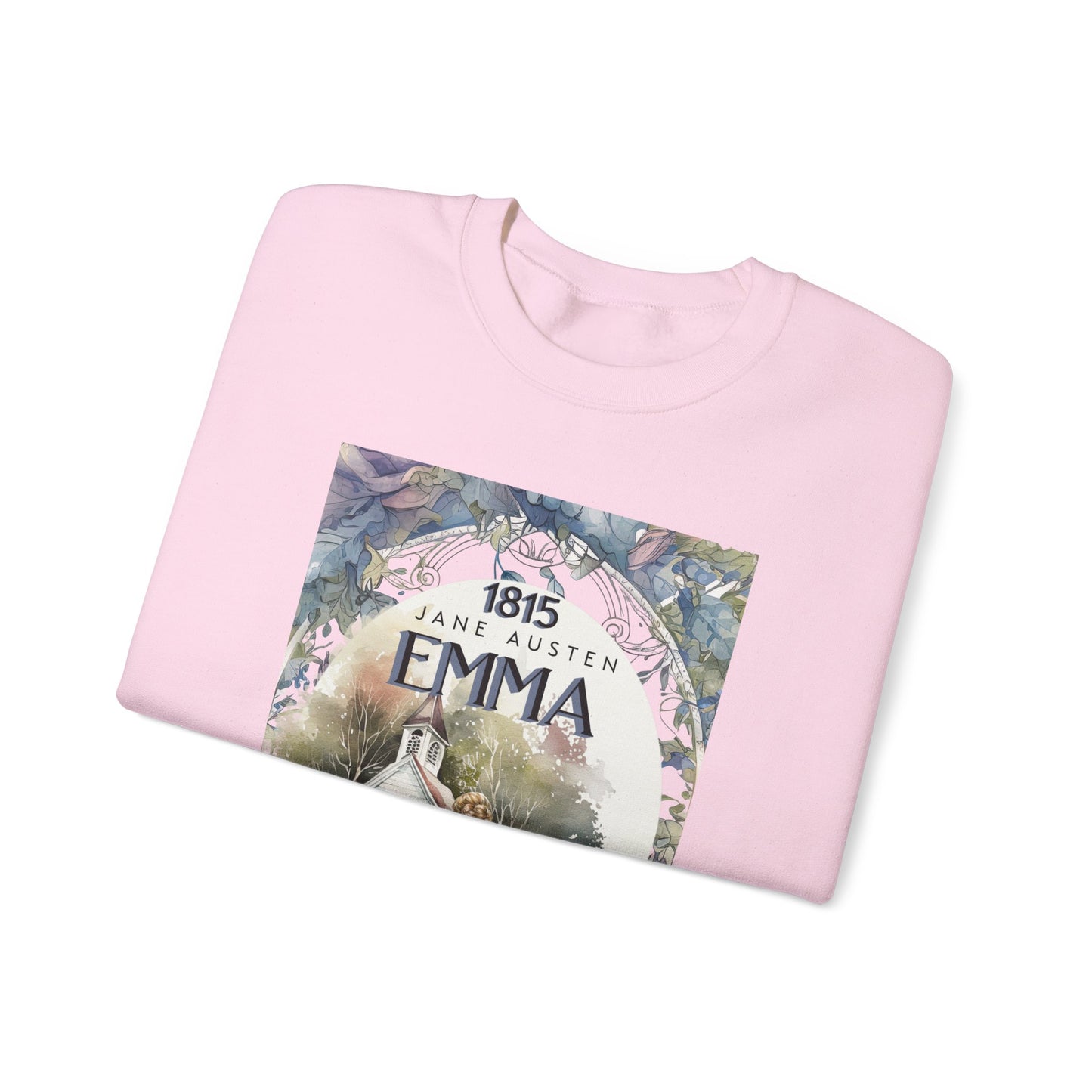 Jane Austen Sweatshirt, Emma Historical Romance Sweater, Bookish Literary Jane Austen Fan Art Gift, Gift for Her, Bookclub Shirt Sweatshirt Printify
