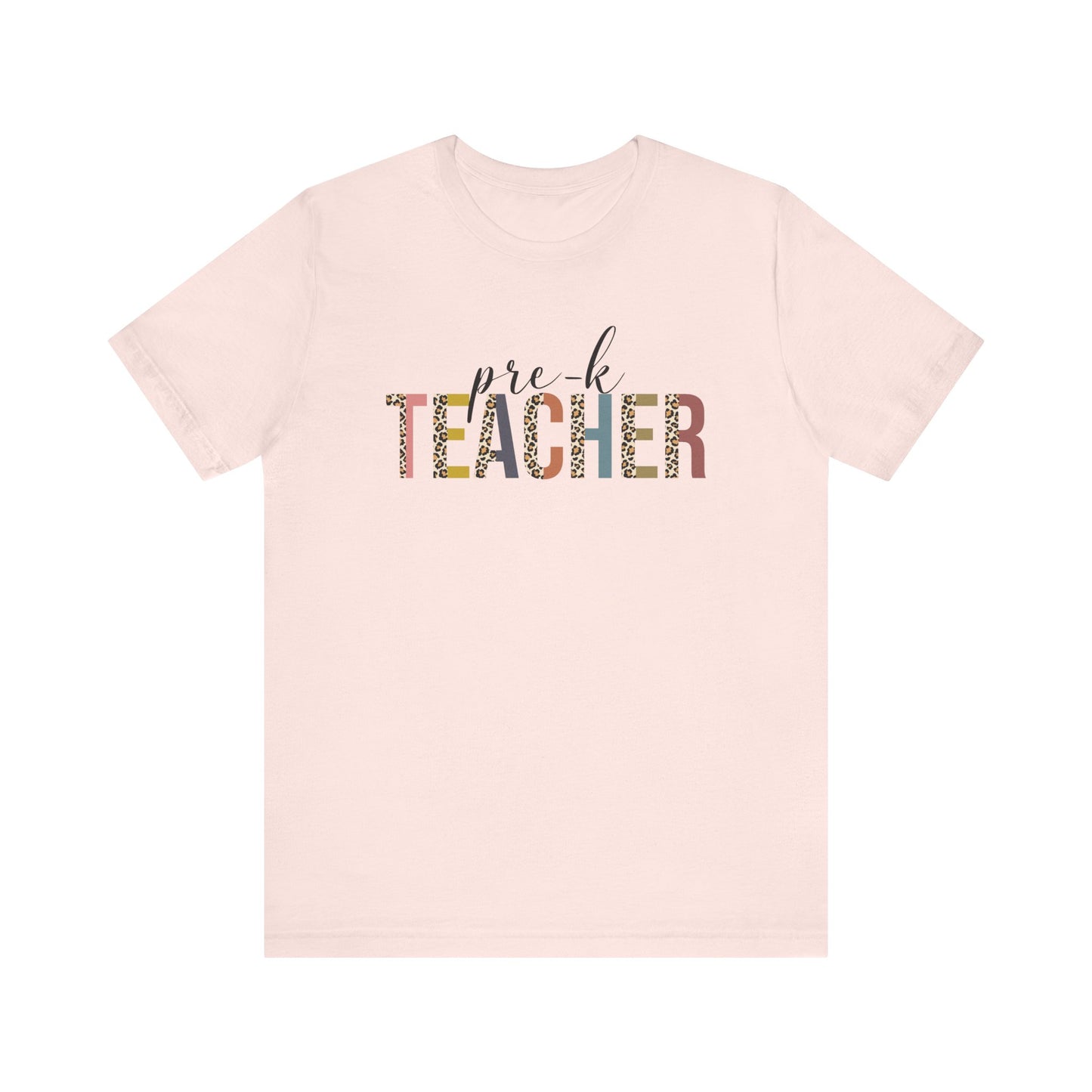 Cute Teacher TShirt Gift, Education Tee, Elementary School Teacher Appreciation, Funny Back To School Shirt, Teacher T-Shirt, Teacher Tee T-Shirt Printify Soft Pink XS