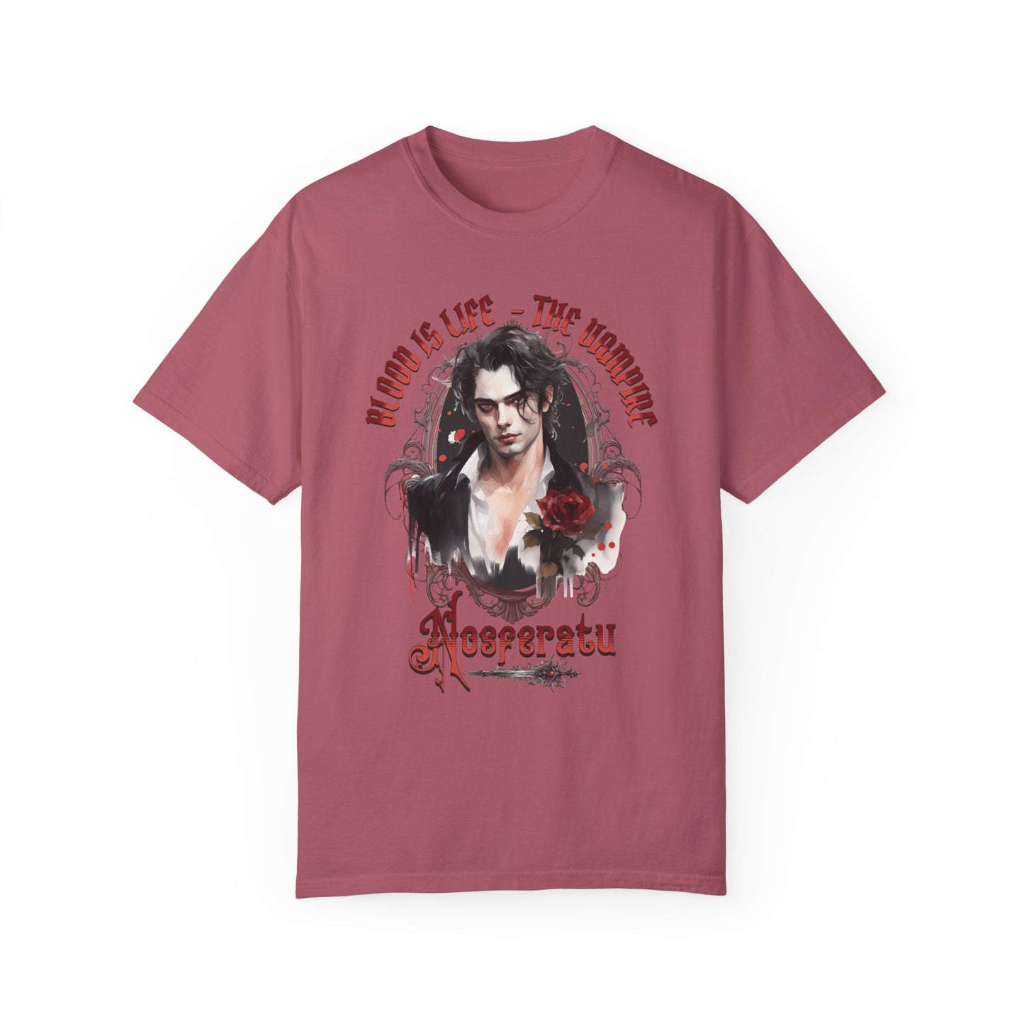 Vampire Nosferatu TShirt Dark Romance Gift For Vampire Lovers Mystic Falls Shirt Halloween Gift For Her Party Paranormal Romance Reader Gift T-Shirt Printify