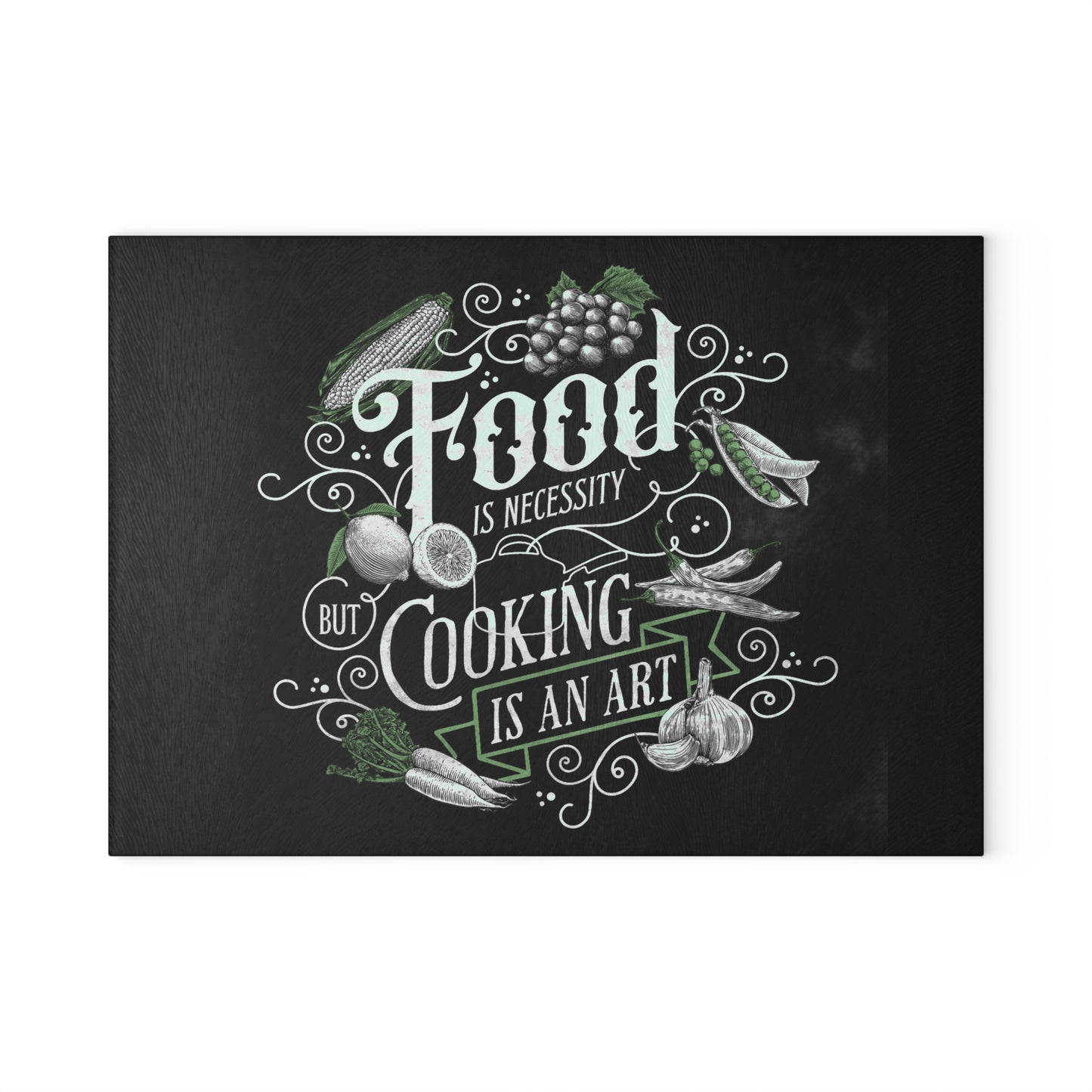 Charcuterie Board, House Warming Gift, Tempered Glass Cutting, Chopping or Serving Board, Wedding, Realtor, Shower, Host, Chef, Holi Home Decor Printify