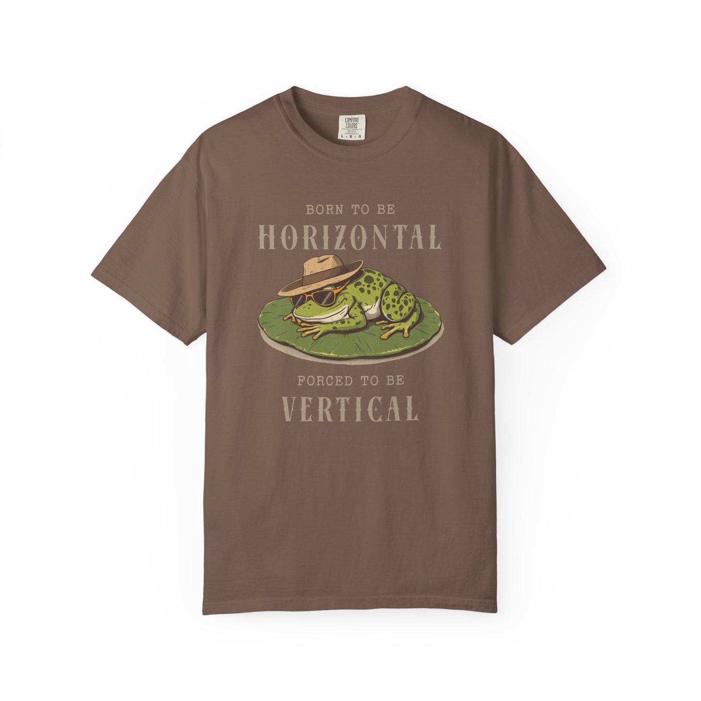 Funny Frog T-Shirt Retro Vibes Cute Froggy Meme Shirt Vintage Frog And Toad Aesthetic Frog Lover Gift For Her Birthday Viral Trendy Shirt T-Shirt Printify Espresso S