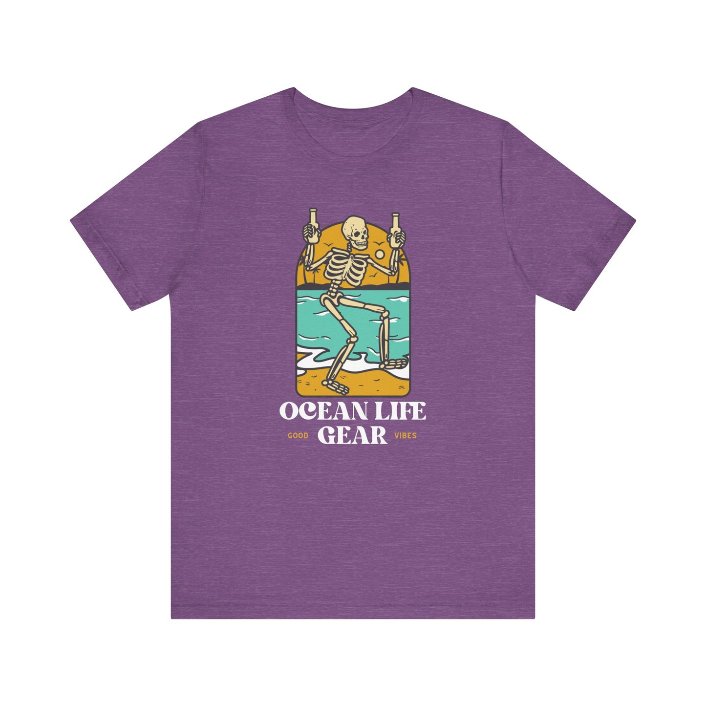 Scuba Diving Gift, Snorkel Tee, Scuba Diving Shirt, Scuba Diver Gift, Ocean Lover TShirt, Gifts For Snorkeler Scuba Divers, Ocean Life Gear T-Shirt Printify Heather Team Purple XS