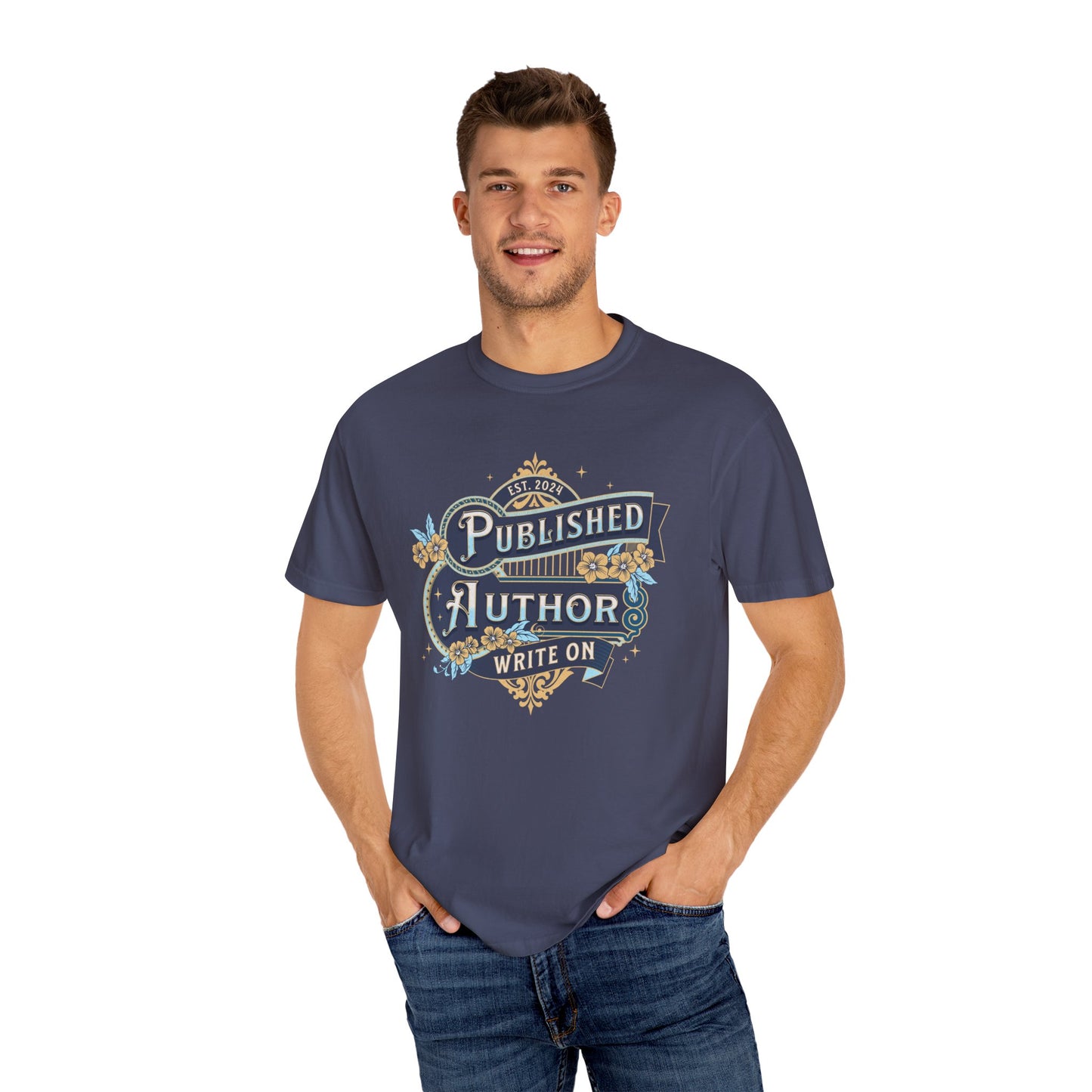 Writer Day T-Shirt Gift For New Published Author Gift For Novel Writer Novelist Gift For Blogger Journalist Gift Birthday Christmas Gift T-Shirt Printify