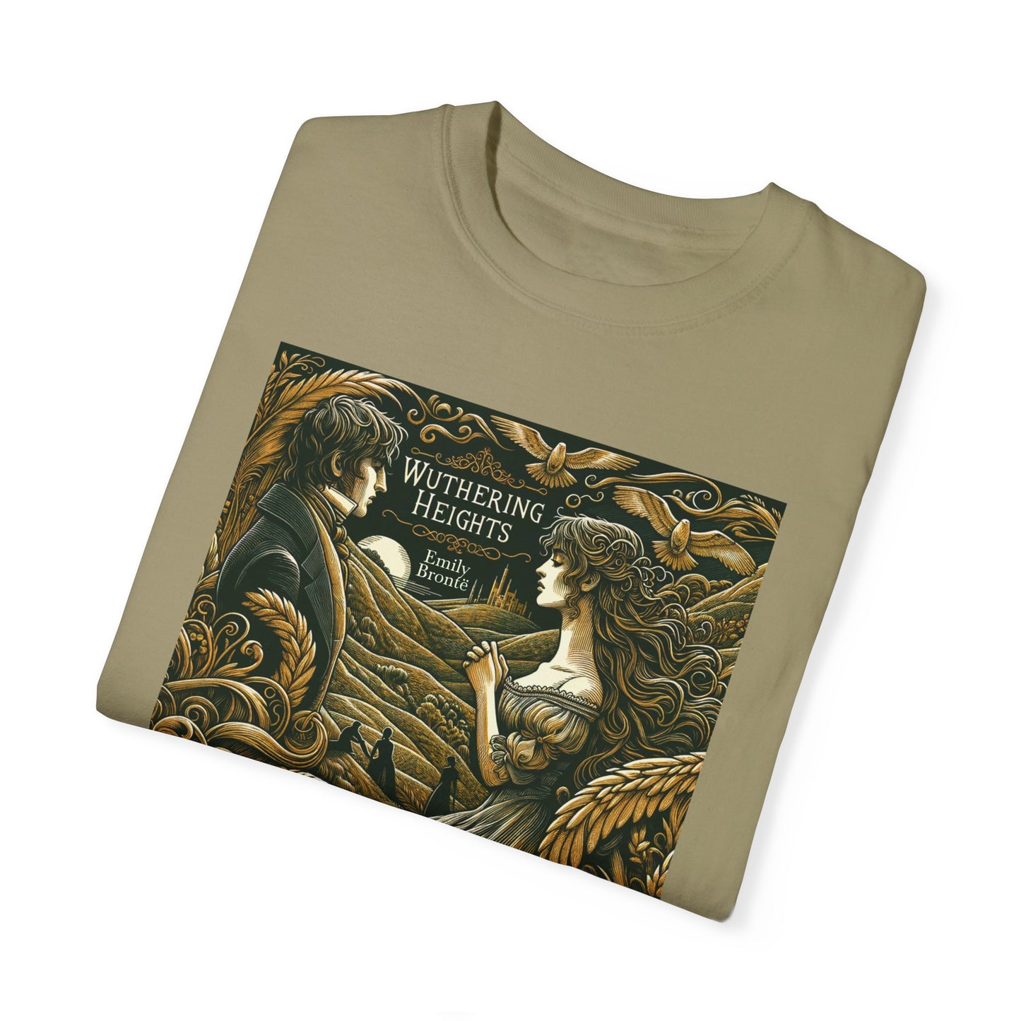 Wuthering Heights T-Shirt Emily Brontë Romantasy Literarure Shirt Bookish Academia Gift For Her Birthday Heathcliffe Bookclub Booknerd Tee