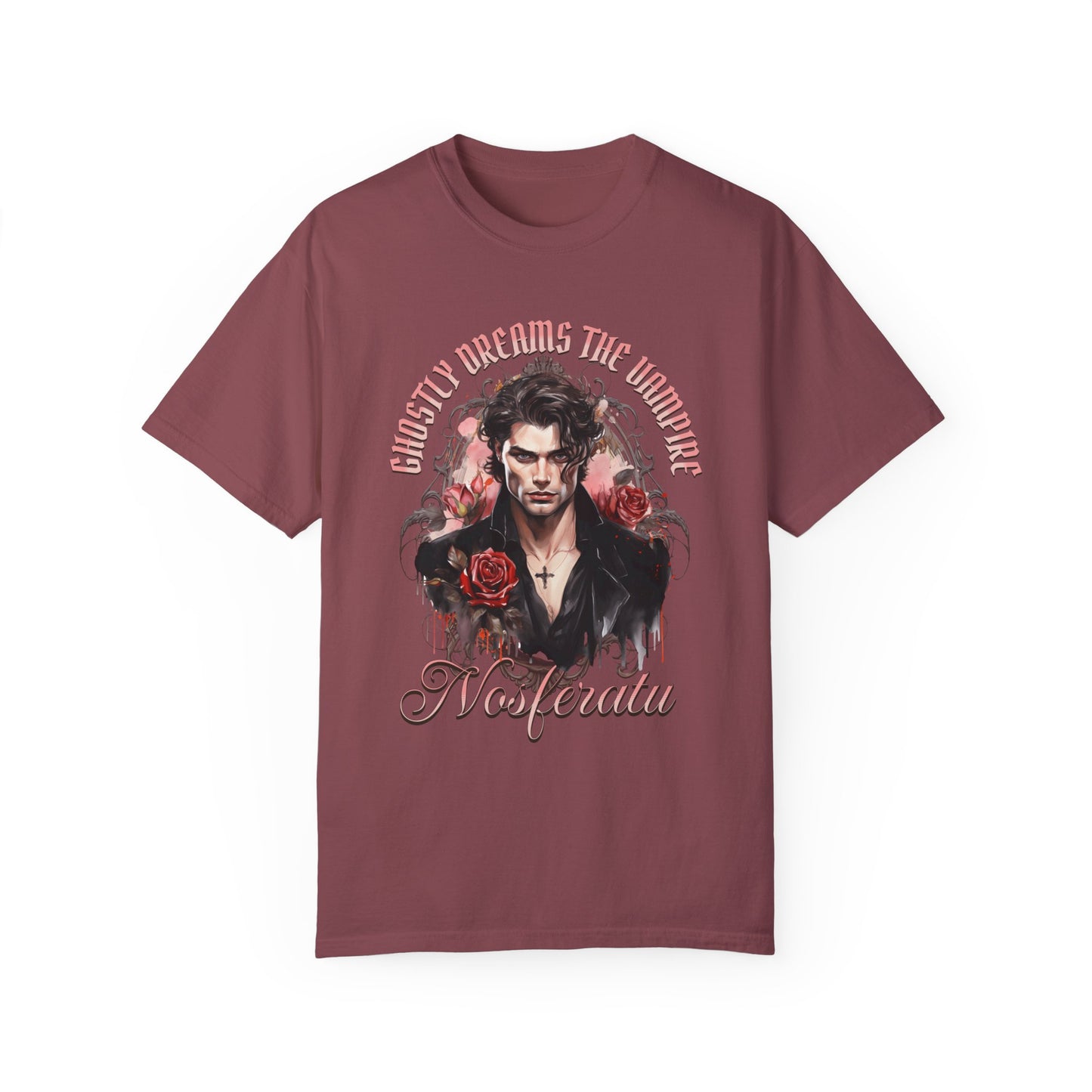 Vampire Nosferatu TShirt Dark Romance Gift For Vampire Lovers Mystic Falls Shirt Halloween Gift For Her Party Paranormal Romance Reader Gift T-Shirt Printify