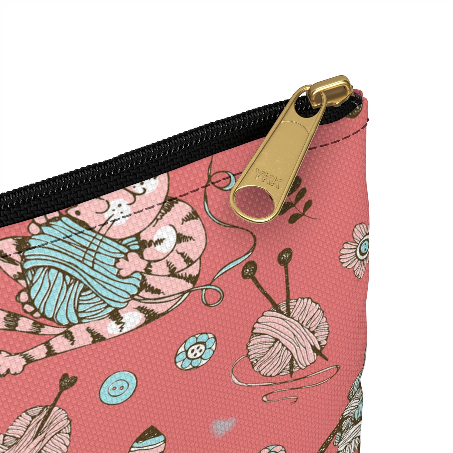 Crochet, Knitting or Crafting Accessory Pouch, Crochet Gift, Knitting Gift, Craft Organization or Storage Bag or Pouch. Bags Printify