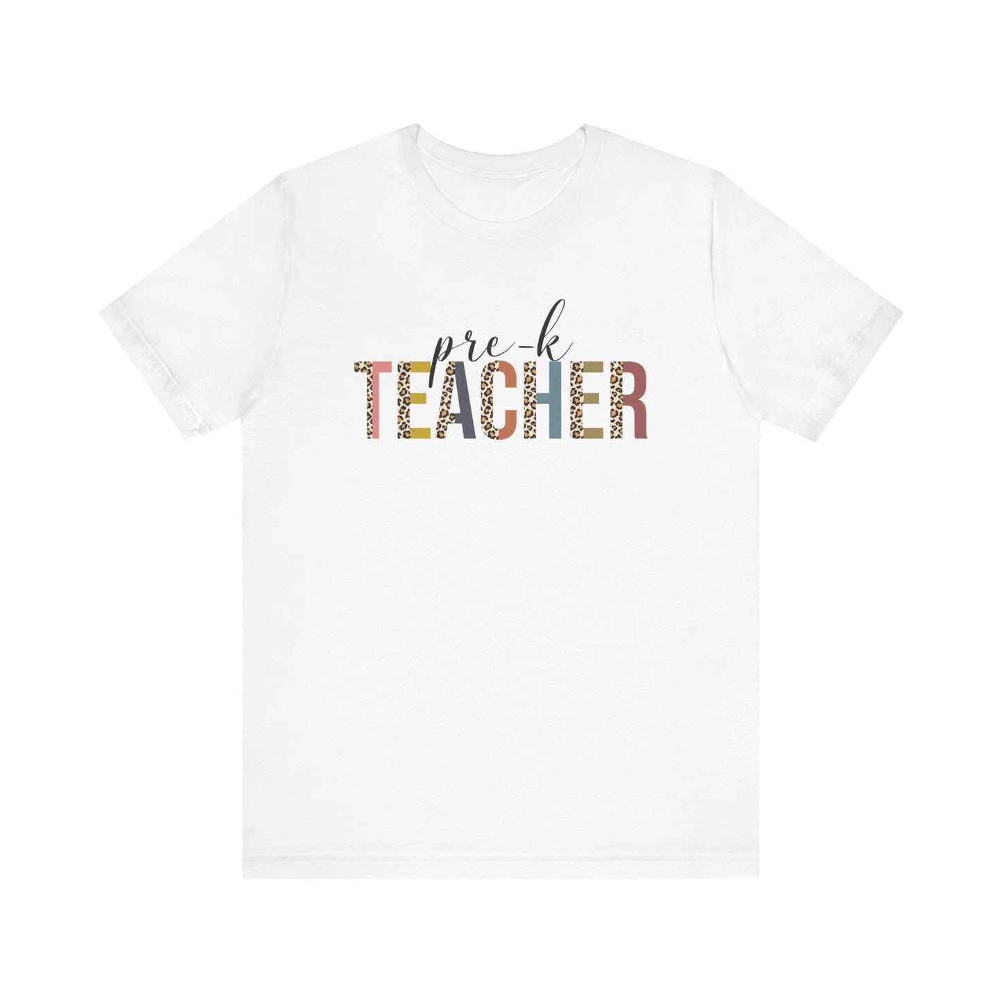 Cute Teacher TShirt Gift, Education Tee, Elementary School Teacher Appreciation, Funny Back To School Shirt, Teacher T-Shirt, Teacher Tee T-Shirt Printify White XS