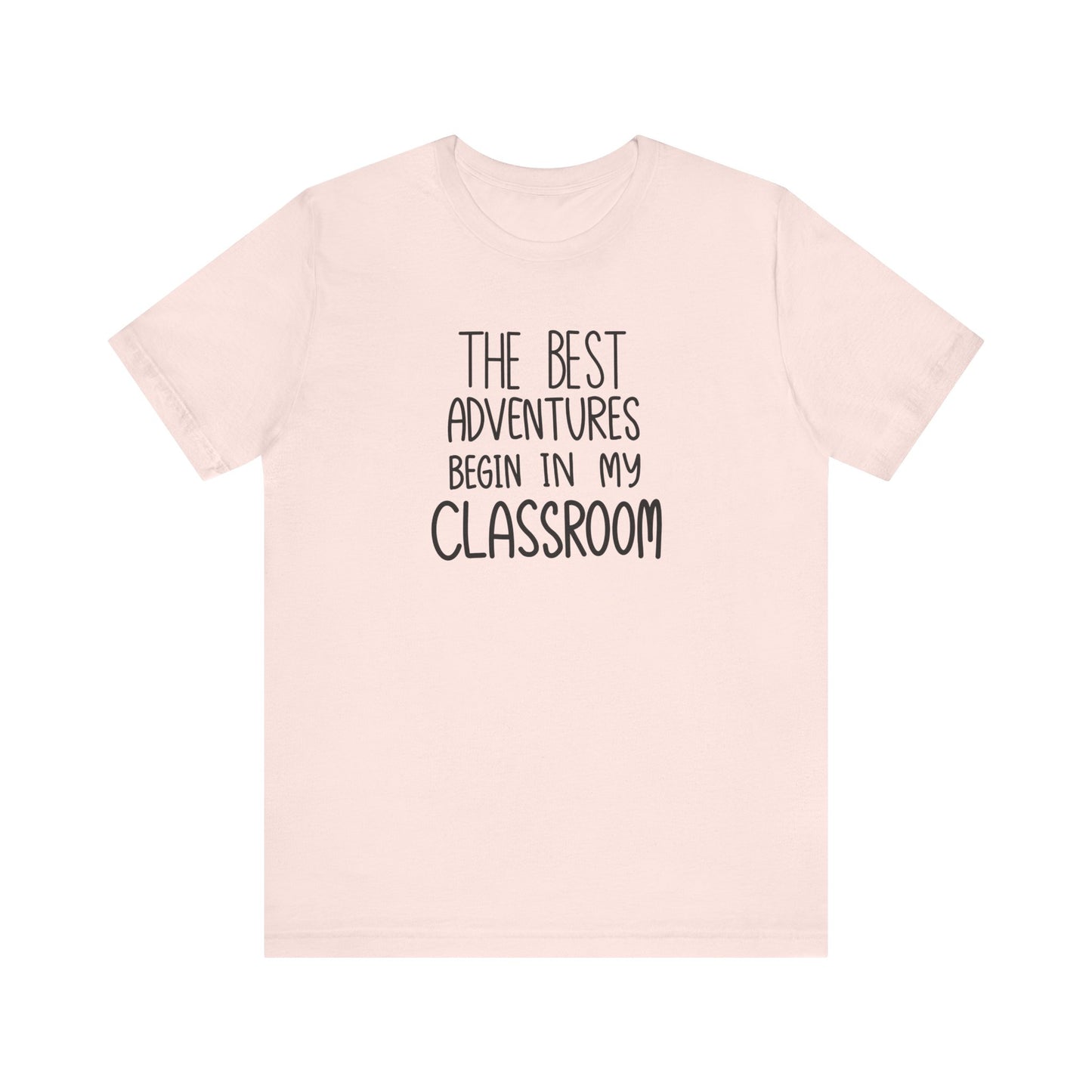 Cute Teacher TShirt Gift, Education Tee, Elementary School Teacher Appreciation, Funny Back To School Shirt, Teacher T-Shirt, Teacher Love T-Shirt Printify Soft Pink XS
