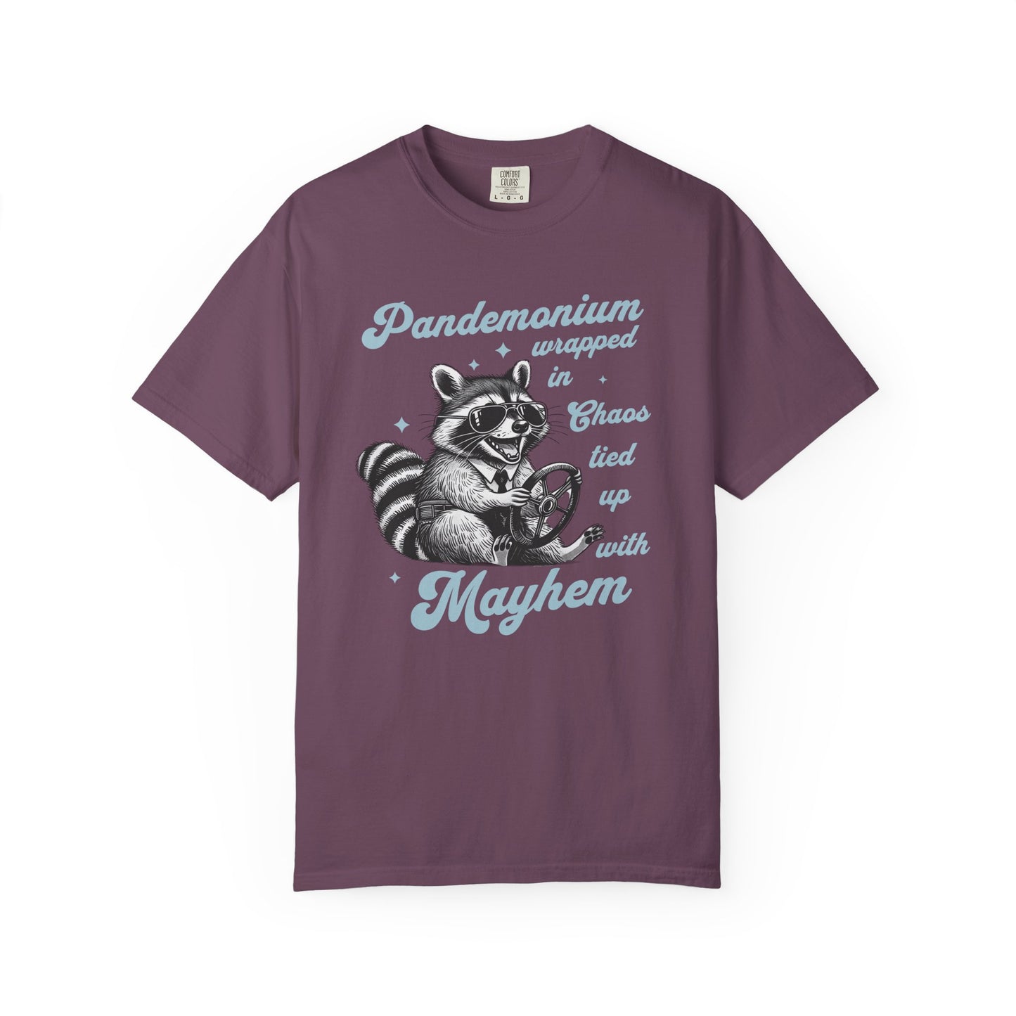 Retro Funny Sarcastic Racoon Lover T-Shirt Trash Panda Funny Animal Lover Shirt Unique Gift for Animal Lovers Viral Trendy Gift For Birthday T-Shirt Printify Berry S