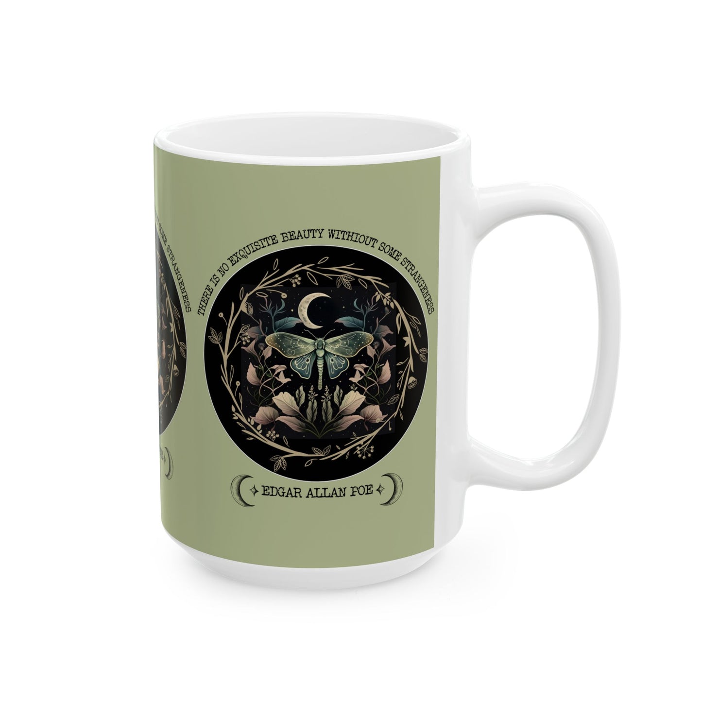 Edgar Allan Poe Coffee Mug Nevermore The Raven Coffee Cup Gift For Book Lover Reader Gifts For Gothic Dark Academia Bookish Birthday Gift Mug Printify