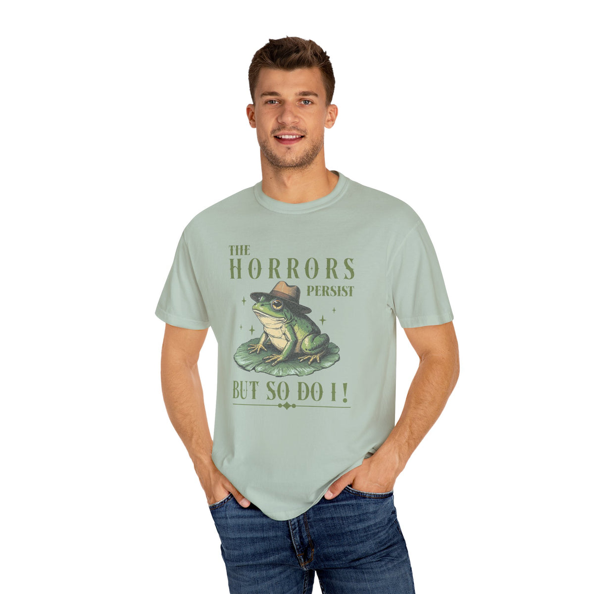 Funny Frog T-Shirt Retro Froggy Meme Shirt Vintage Frog And Toad Aesthetic Frog Lover Gift For Her Calm Vibes Birthday Viral Trendy Shirt T-Shirt Printify