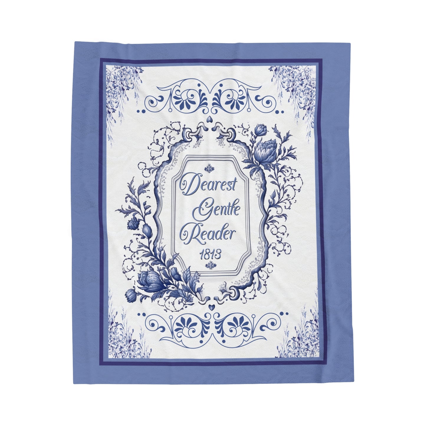 Dearest Gentle Reader Blanket Regency England Ton Society Papers Gift For Bridgeton Fan Historical Drama Romance Reader Gift Bookclub Gift All Over Prints Printify