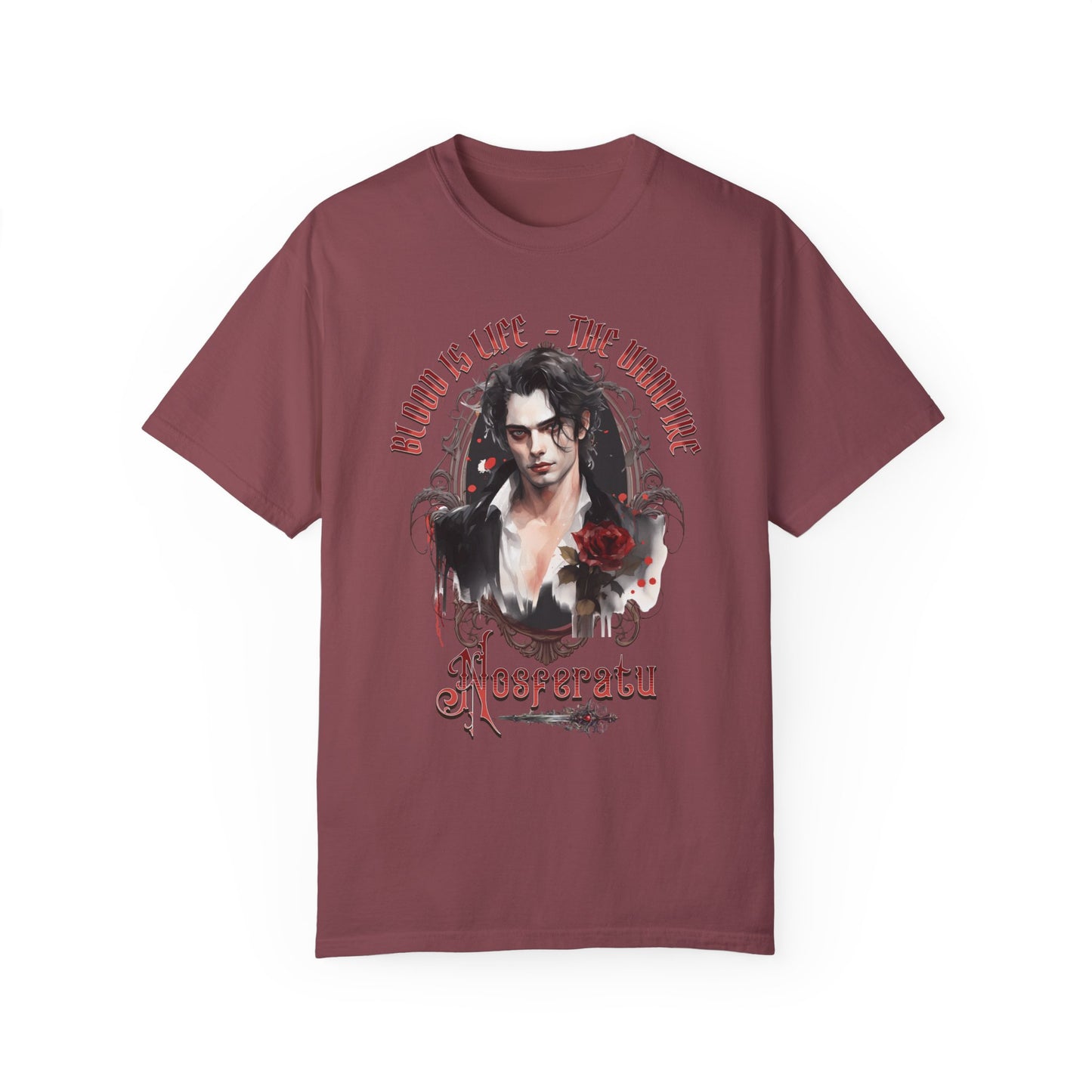 Vampire Nosferatu TShirt Dark Romance Gift For Vampire Lovers Mystic Falls Shirt Halloween Gift For Her Party Paranormal Romance Reader Gift T-Shirt Printify