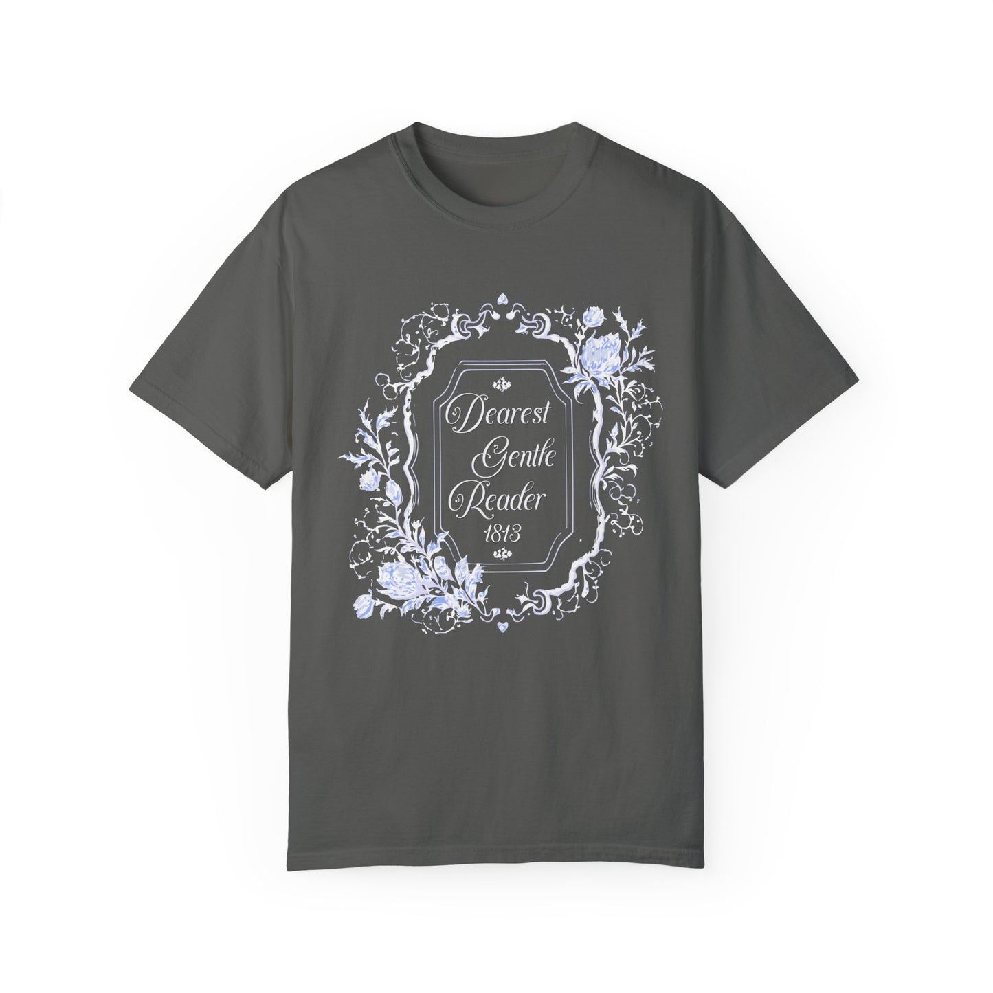 Dearest Gentle Reader Shirt Regency England Ton Society Papers Gift For Bridgerton Fan Historical Drama Romance Reader Gift Bookclub Gift T-Shirt Printify