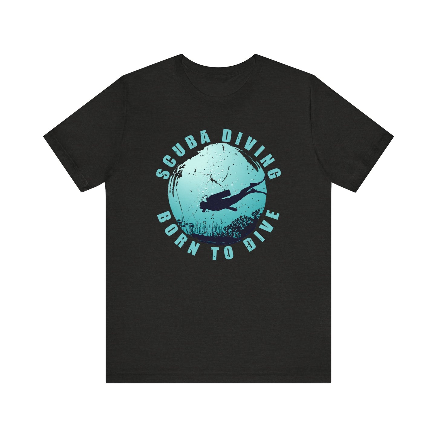 Scuba Diving Gift, Scuba Diving Shirt, Scuba Diver Gift, Diver TShirt, Gifts For Scuba Divers, Ocean Scuba Diving Shirt, Ocean Life Gear T-Shirt Printify Black Heather XS