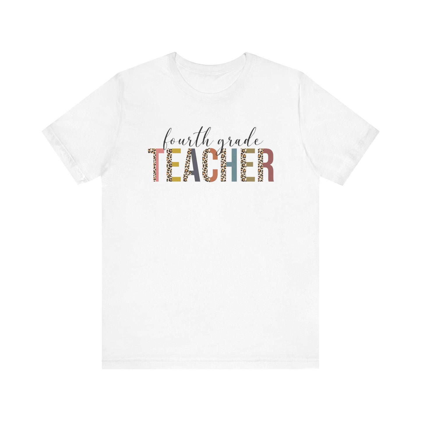 Cute Teacher TShirt Gift, Education Tee, Elementary School Teacher Appreciation, Funny Back To School Shirt, Teacher T-Shirt, Teacher Tee T-Shirt Printify White XS