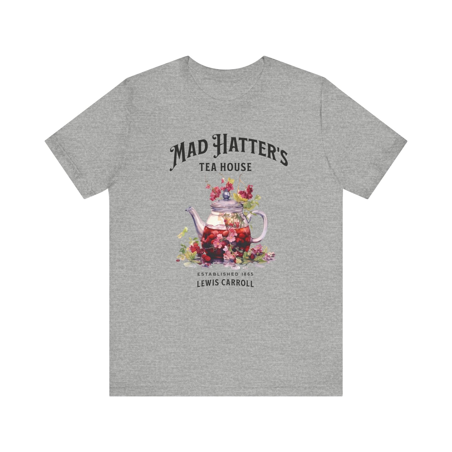 3001 Unisex Jersey Short Sleeve Tee Alice in Wonderland T-Shirt Printify Athletic Heather S