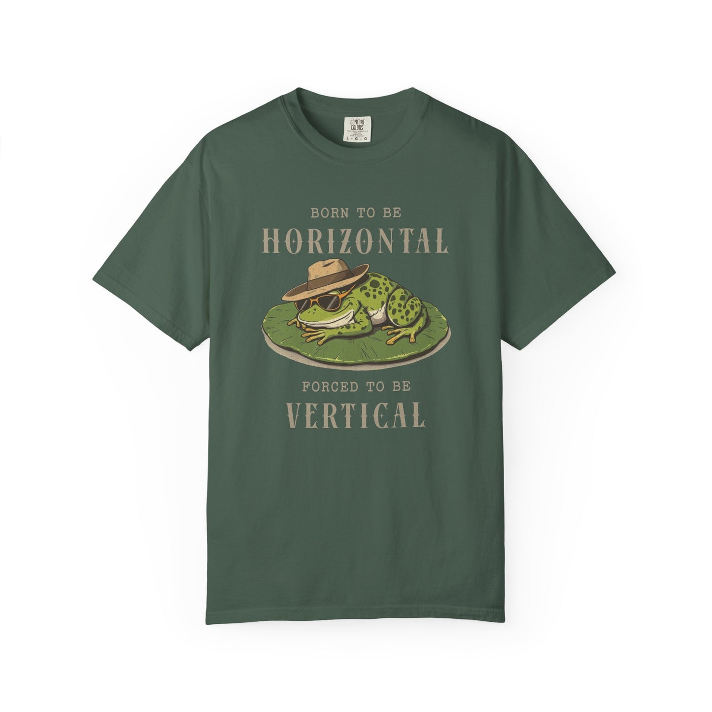 Funny Frog T-Shirt Retro Vibes Cute Froggy Meme Shirt Vintage Frog And Toad Aesthetic Frog Lover Gift For Her Birthday Viral Trendy Shirt T-Shirt Printify Blue Spruce S