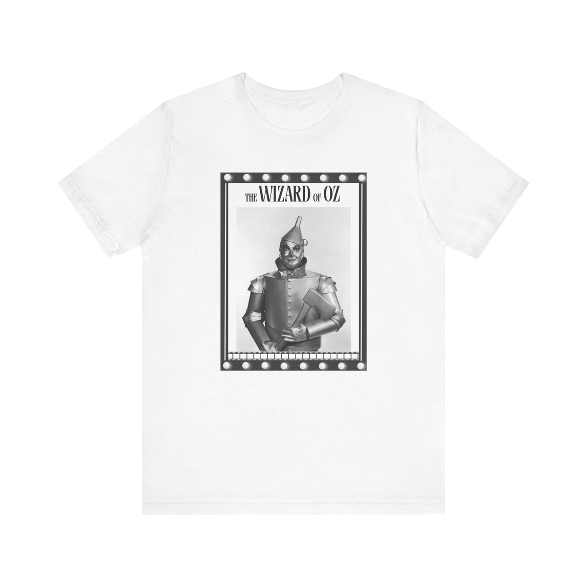 Wizard of Oz Tin Man Portrait Tee | Vintage Movie Poster T-shirt