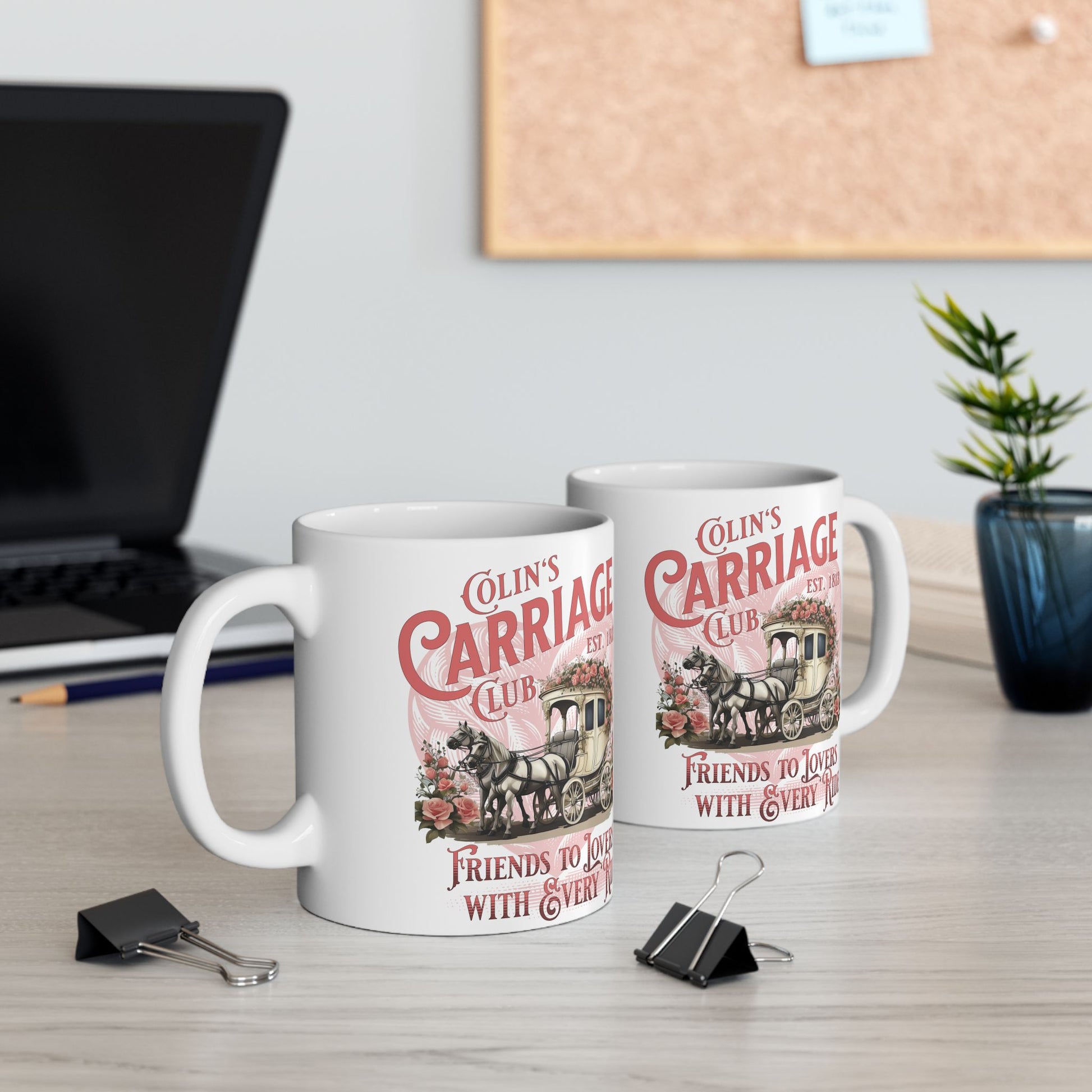 Colins Carriage Club Mug Regency England Ton Society Gift For Bridgerton Fan Historical Drama Penelope Romance Reader Gift Bookclub Gift Mug Printify