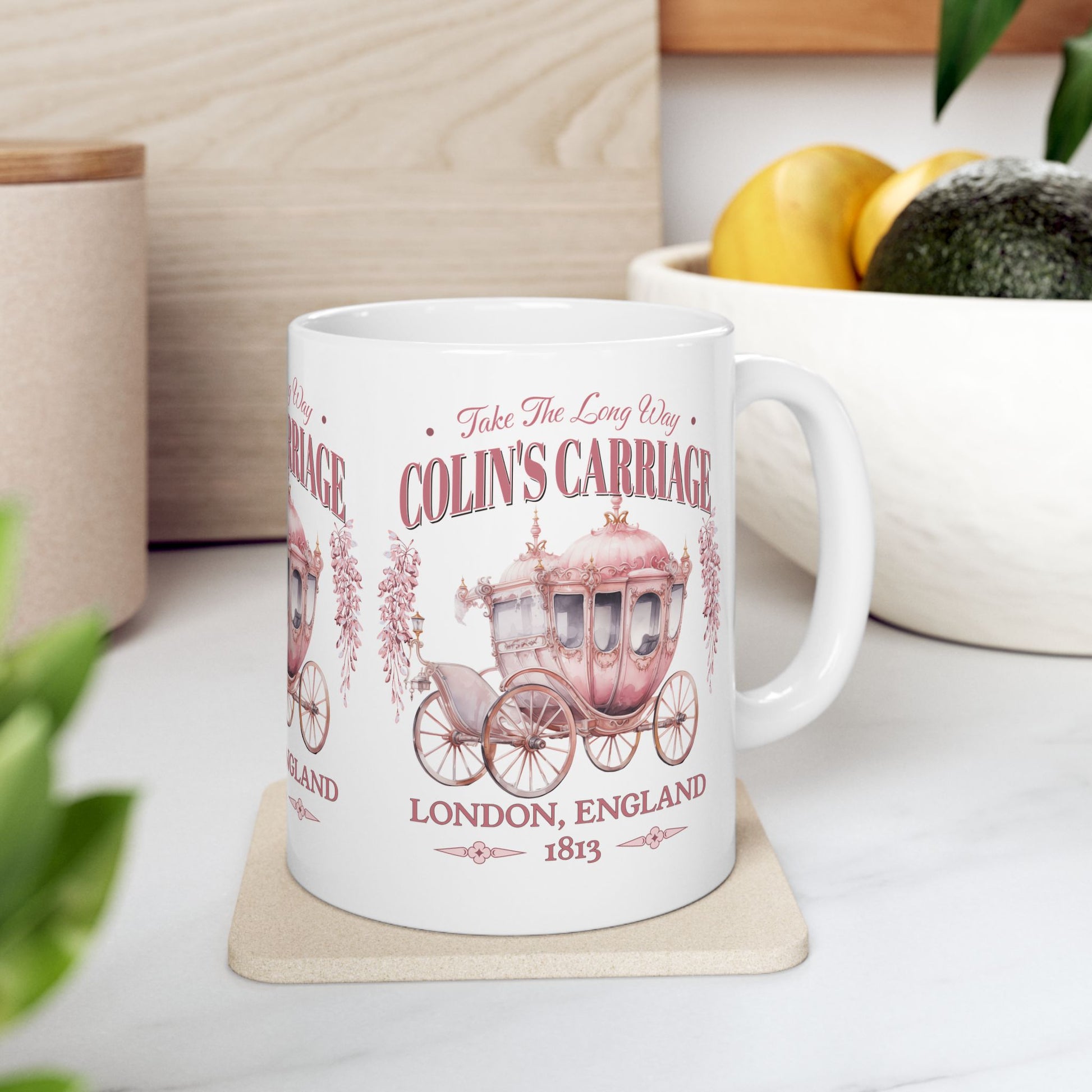 Colins Carriage Club Mug Regency England Ton Society Gift For Bridgeton Fan Historical Drama Penelope Romance Reader Gift Bookclub Gift Mug Printify