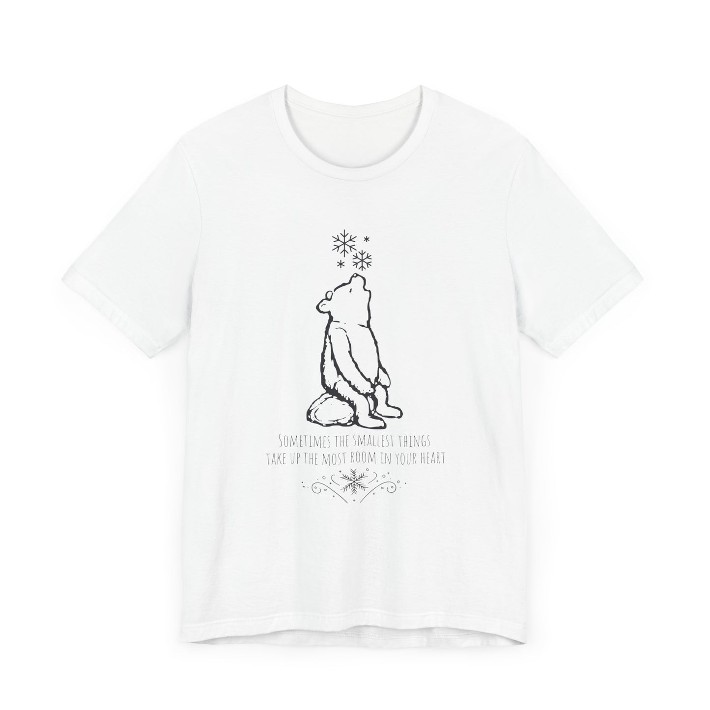 Winnie The Pooh Christmas Shirt, Pooh Bear Holiday T-Shirt, Family Matching Christmas Vacation Tshirts, A.A. Milne Shirt, Book Lover Gifts T-Shirt Printify