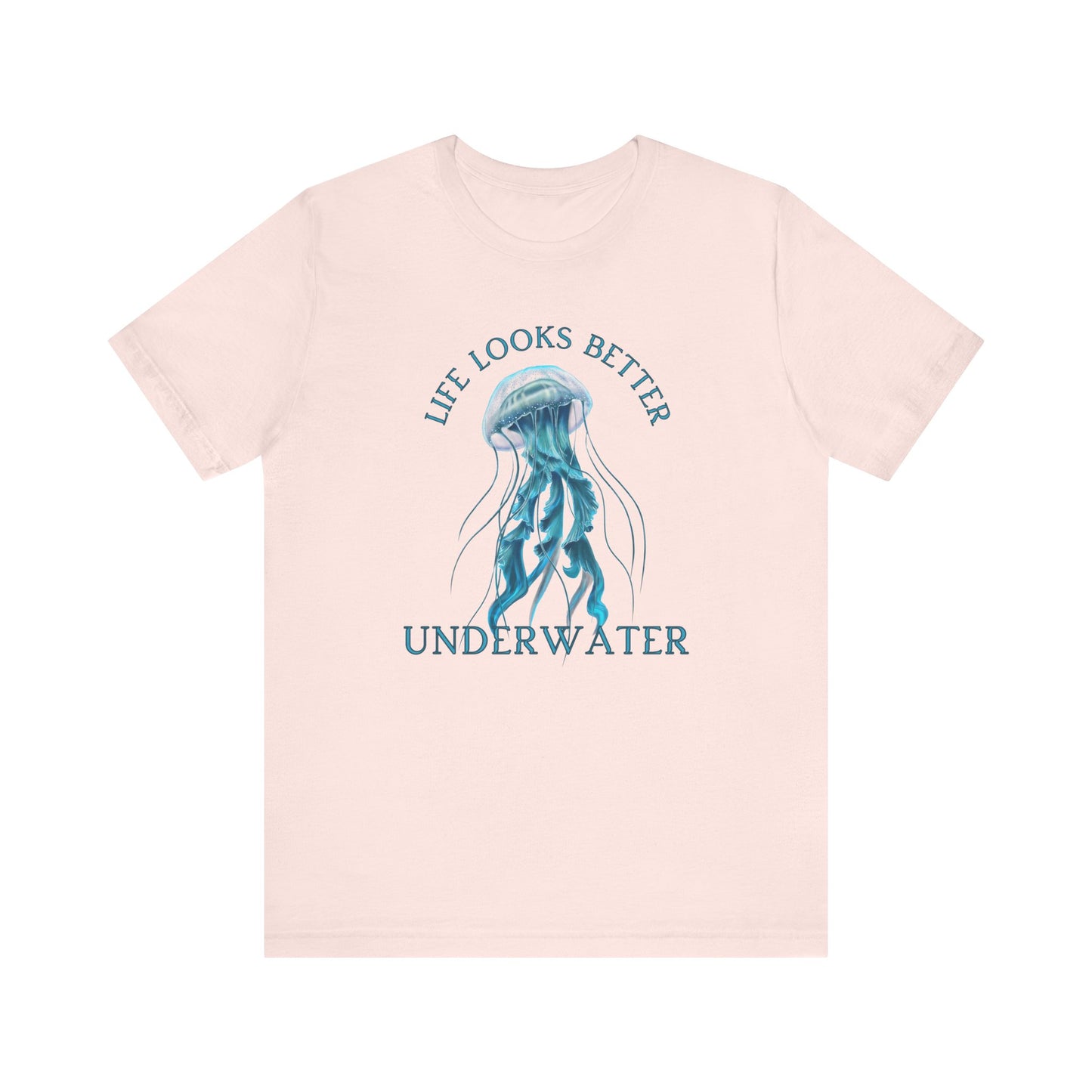 Scuba Diving Gift, Snorkel Tee, Scuba Diving Shirt, Scuba Diver Gift, Ocean Lover TShirt, Gifts For Scuba Divers, Diving Shirt Water Fun Te T-Shirt Printify Soft Pink XS