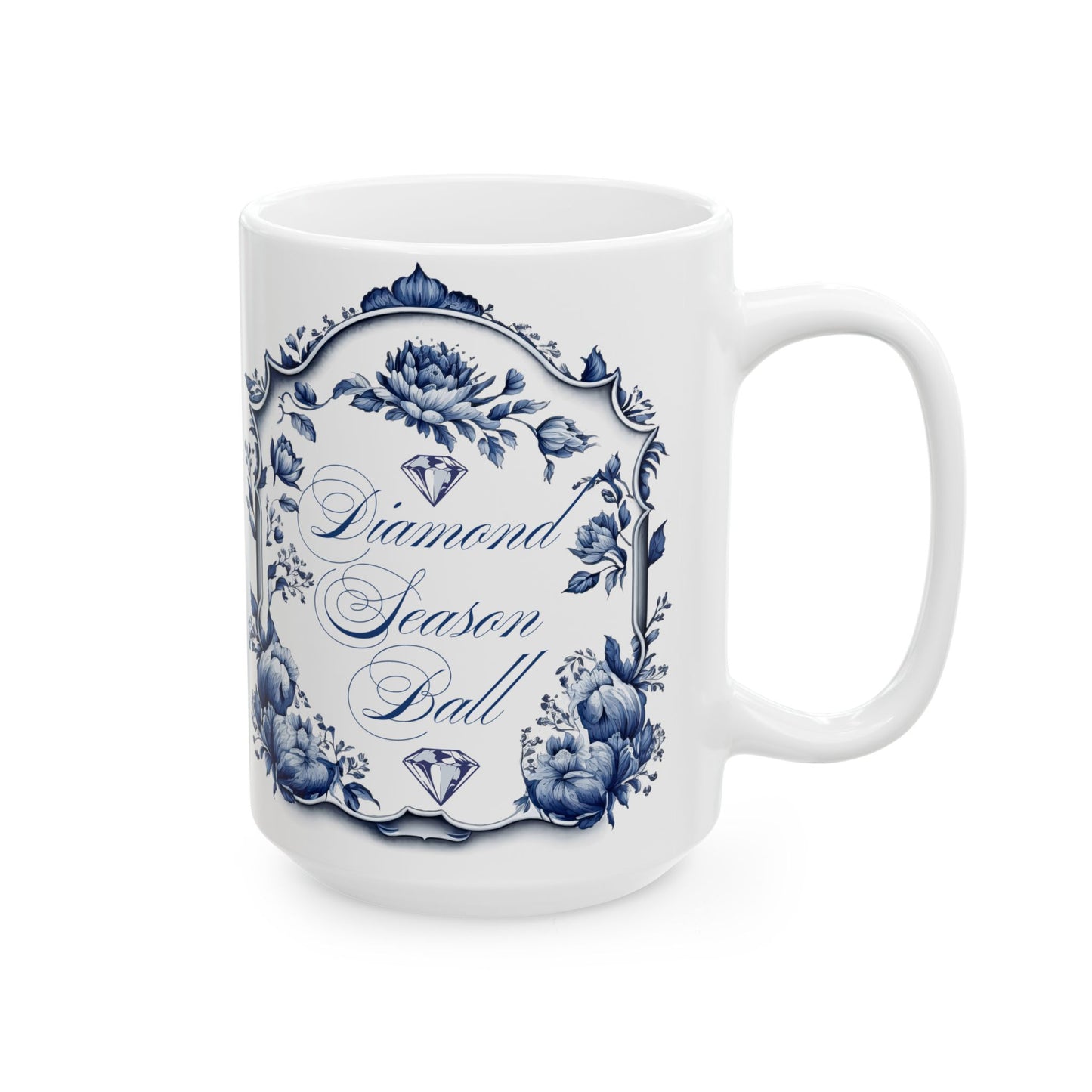 Diamond Season Ball Coffee Mug Regency England Ton Society Galla Gift For Fan Of Historical Drama Romance Reader Gift Bookclub Gift Mug Printify
