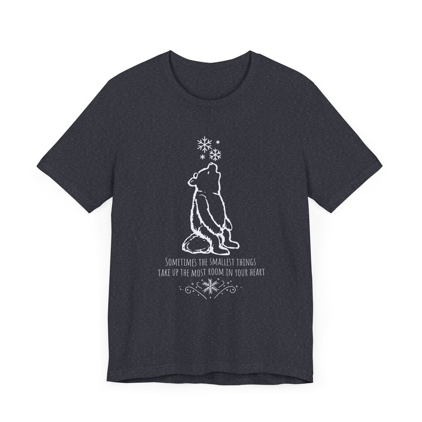 Winnie The Pooh Christmas Shirt, Pooh Bear Holiday T-Shirt, Family Matching Christmas Vacation Tshirts, A.A. Milne Shirt, Book Lover Gifts T-Shirt Printify