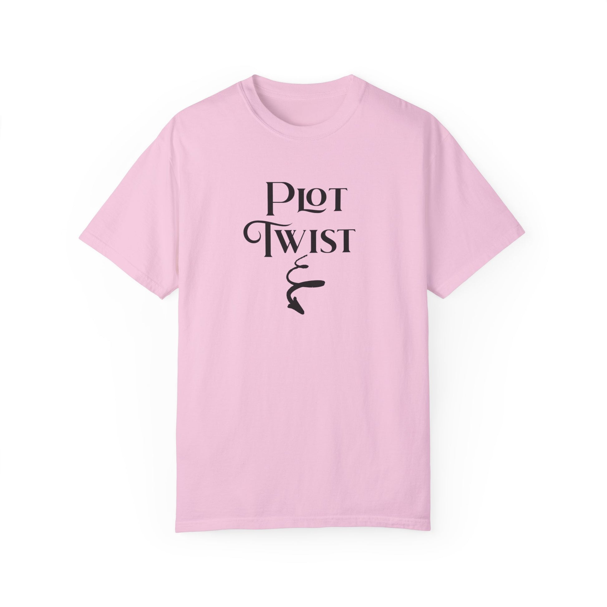 Plot Twist T-Shirt Author Shirt Pregnancy Announcement For Expecting Blog Writers Journalists Gift For Her Baby Shower Gift Baby Reveal T-Shirt Printify
