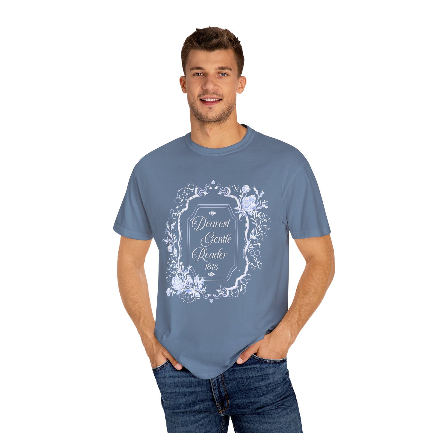 Dearest Gentle Reader Shirt Regency England Ton Society Papers Gift For Bridgerton Fan Historical Drama Romance Reader Gift Bookclub Gift T-Shirt Printify