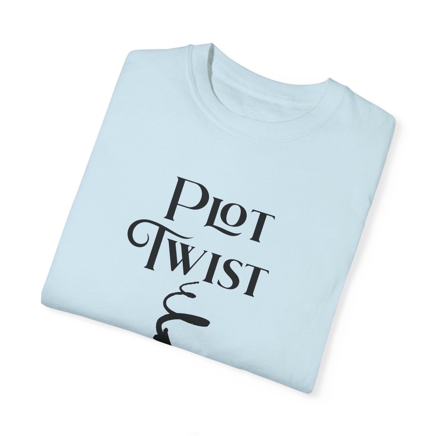 Plot Twist T-Shirt Author Shirt Pregnancy Announcement For Expecting Blog Writers Journalists Gift For Her Baby Shower Gift Baby Reveal T-Shirt Printify