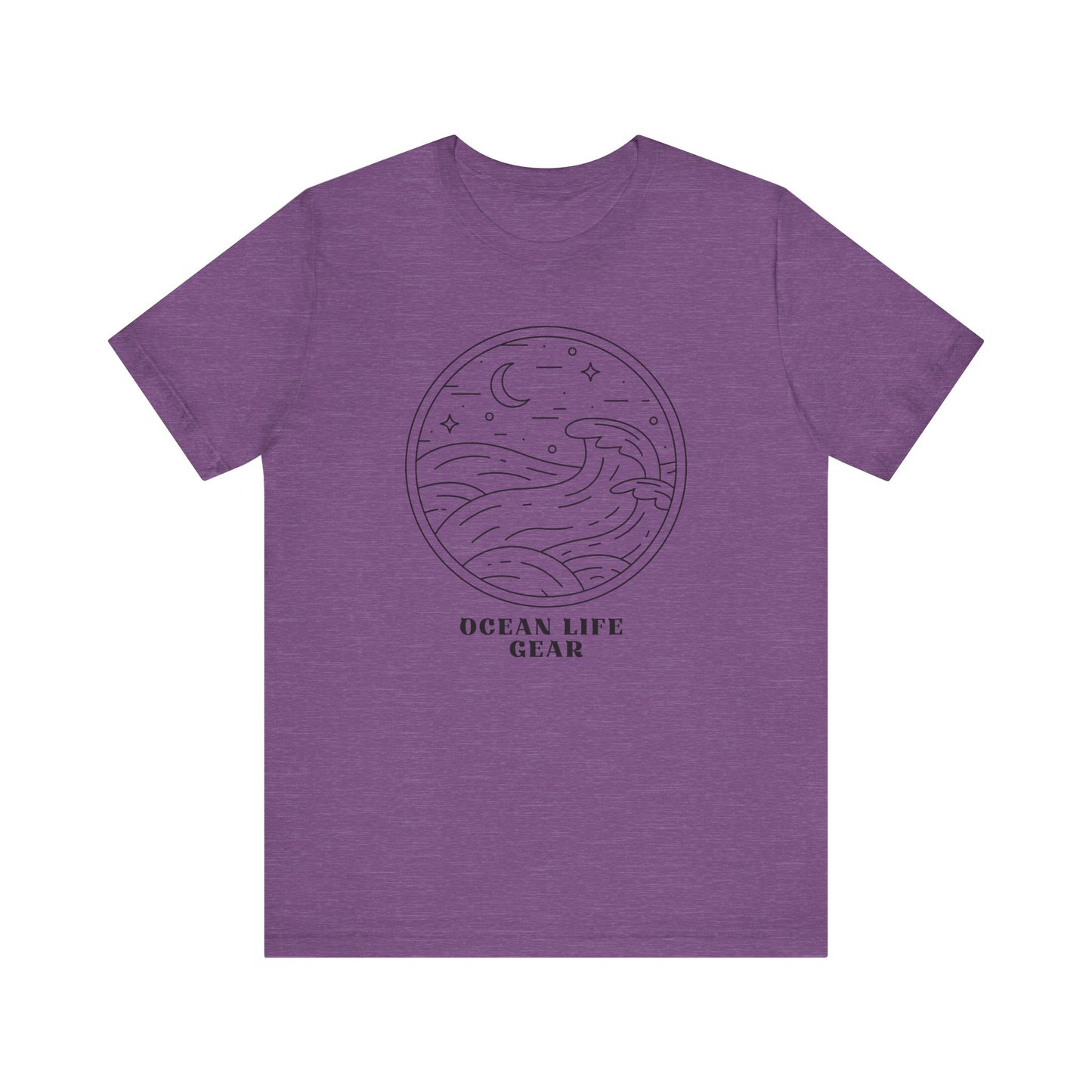 Scuba Diving Gift, Snorkel Tee, Scuba Diving Shirt, Scuba Diver Gift, Ocean Lover TShirt, Gifts For Snorkeler Scuba Divers, Ocean Life Gear T-Shirt Printify Heather Team Purple XS