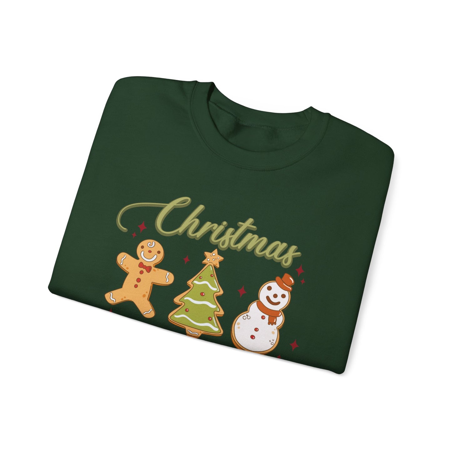 Christmas Baking Crew Sweatshirt, Christmas Baking Team Matching Sweater, Christmas Baking Women's Christmas Shirts, Christmas Cookie Crew Sweatshirt Printify