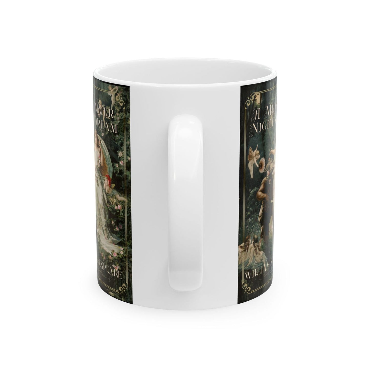A Midsummer Night's Dream Coffee Mug William Shakespeare Fan Gift For Theatre Lovers Dark Academia Gift Bookish Merch Playwrite Actor Gift Mug Printify