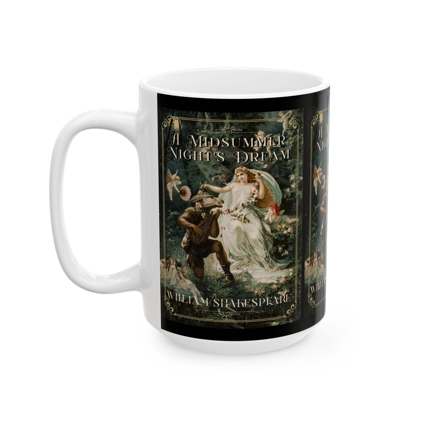 A Midsummer Night's Dream Coffee Mug William Shakespeare Fan Gift For Theatre Lovers Dark Academia Gift Bookish Merch Playwrite Actor Gift Mug Printify