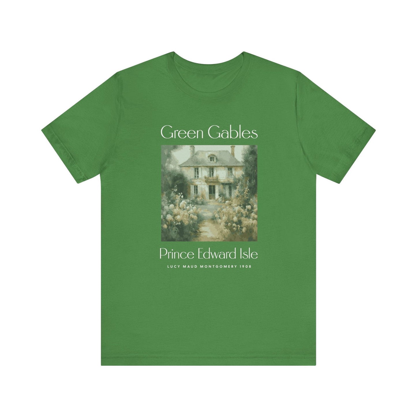 Anne Of Green Gables Shirt Gift For Green Gables Fan Anne With An E Anne Shirley Prince Edward Island Shirt Gift For Book Lover Bookish Gift T-Shirt Printify Leaf XS