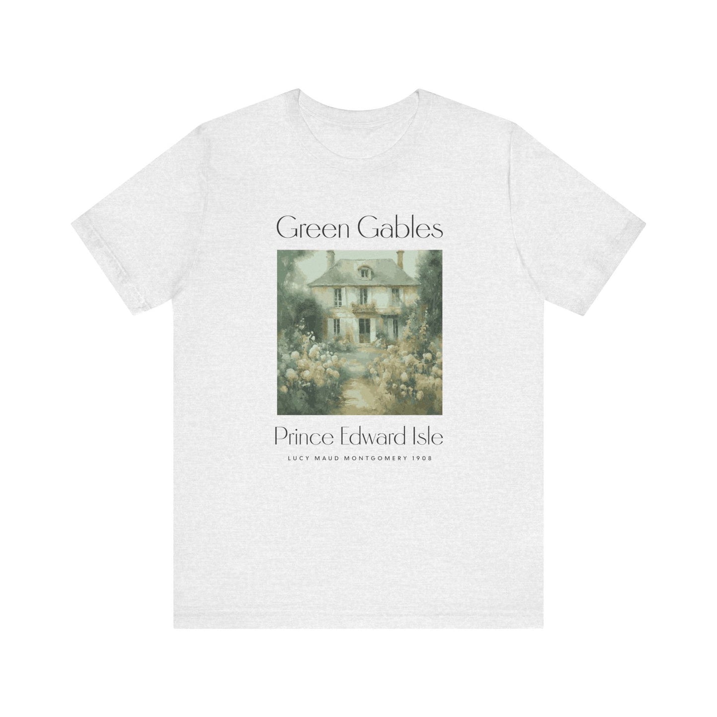 Anne Of Green Gables Shirt Gift For Green Gables Fan Anne With An E Anne Shirley Prince Edward Island Shirt Gift For Book Lover Bookish Gift T-Shirt Printify Ash XS