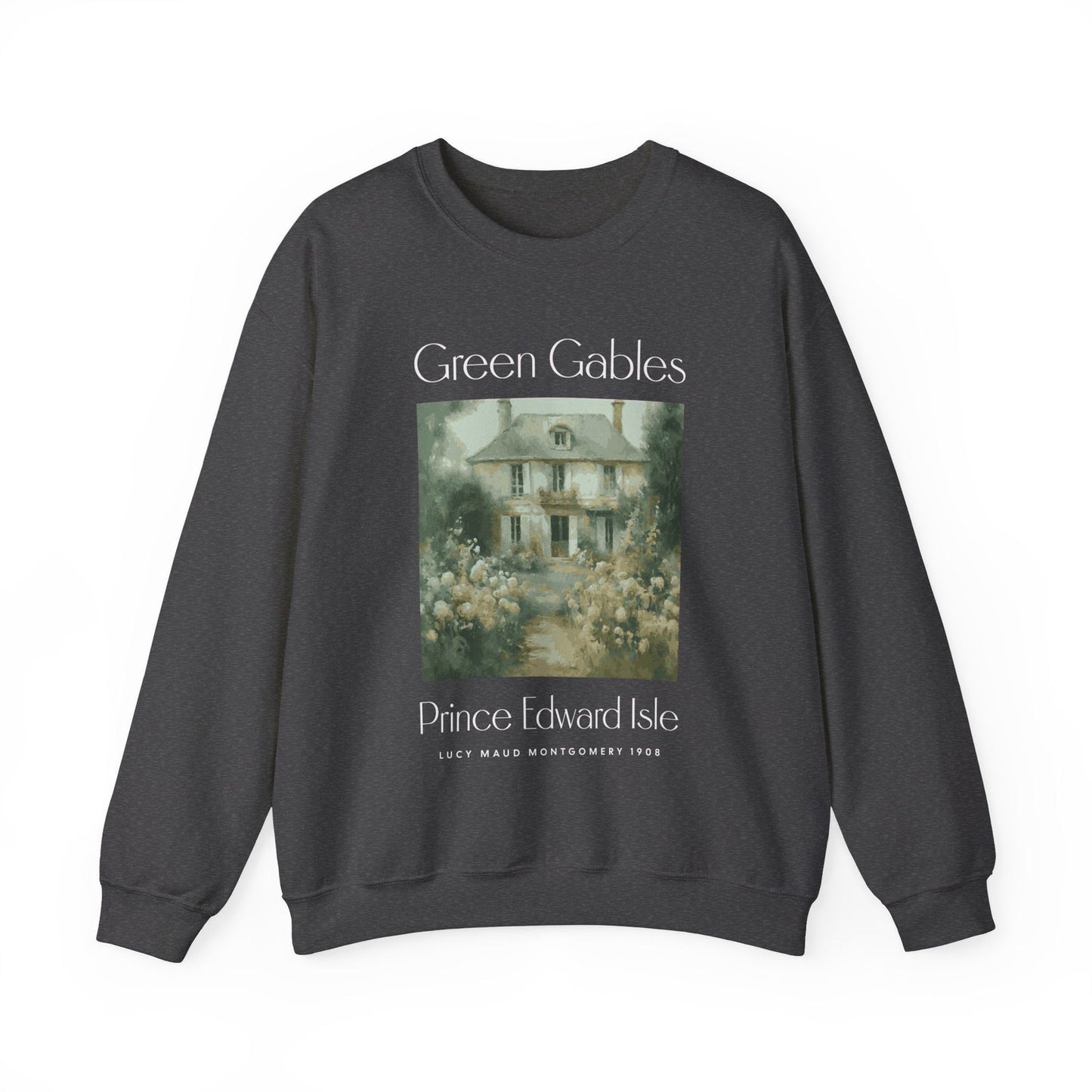 Anne Of Green Gables Sweatshirt Gift For Green Gables Fan Anne With An E Anne Shirley Prince Edward Island Gift For Book Lover Bookish Gift Sweatshirt Printify S Dark Heather