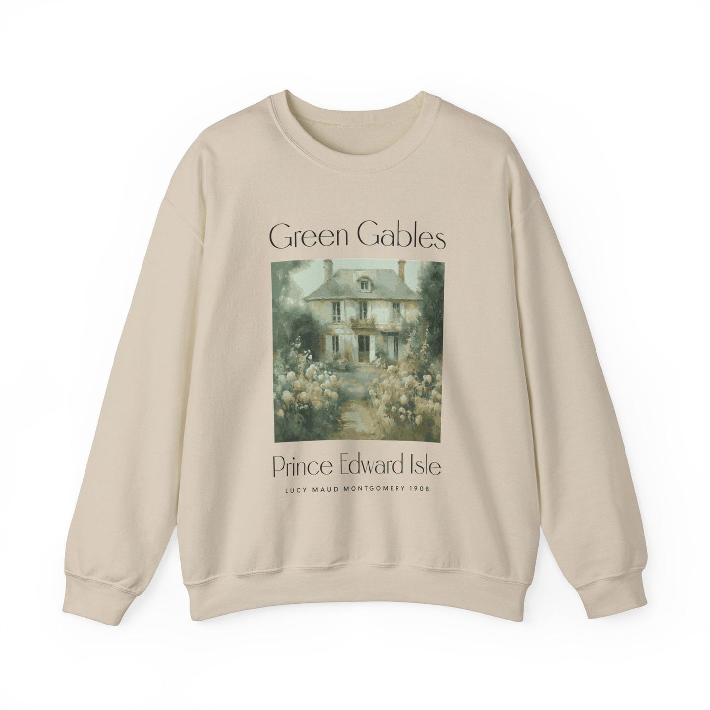 Anne Of Green Gables Sweatshirt Gift For Green Gables Fan Anne With An E Anne Shirley Prince Edward Island Gift For Book Lover Bookish Gift Sweatshirt Printify S Sand