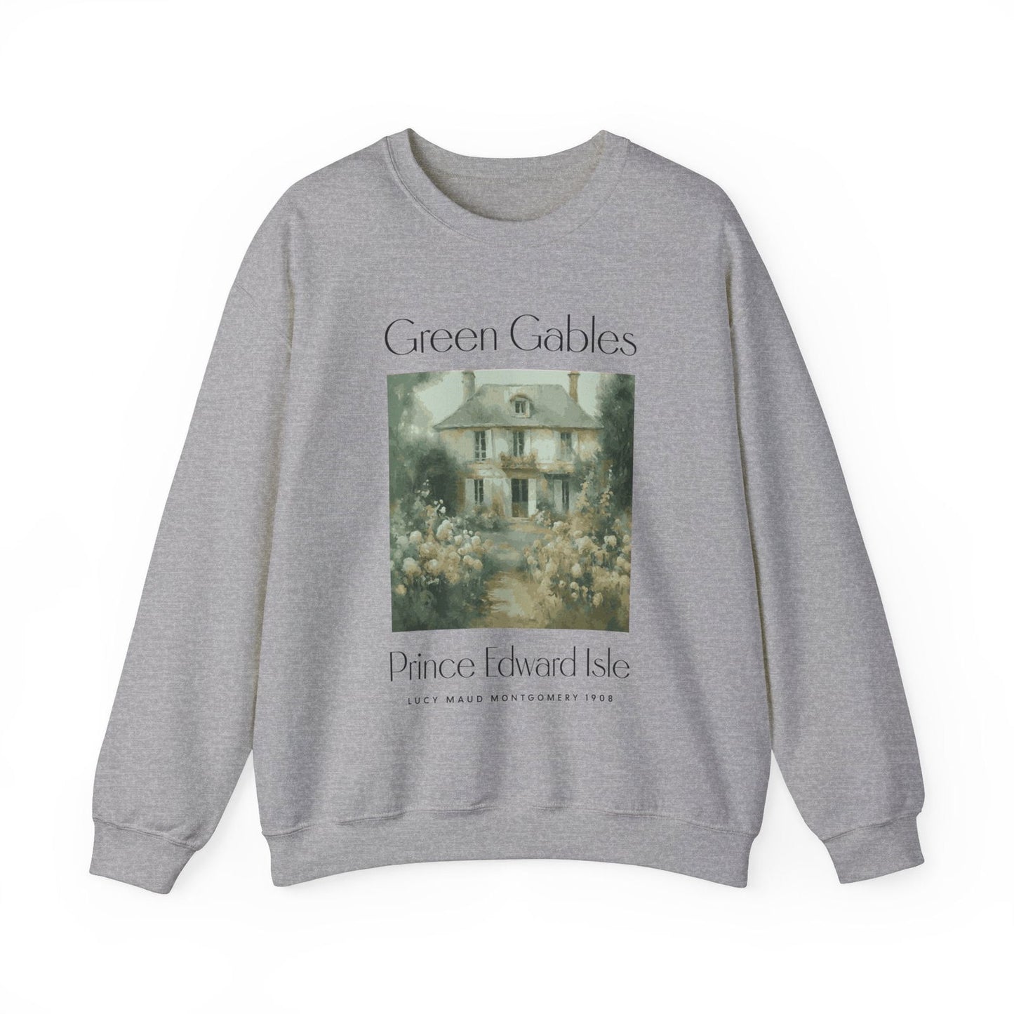 Anne Of Green Gables Sweatshirt Gift For Green Gables Fan Anne With An E Anne Shirley Prince Edward Island Gift For Book Lover Bookish Gift Sweatshirt Printify S Sport Grey