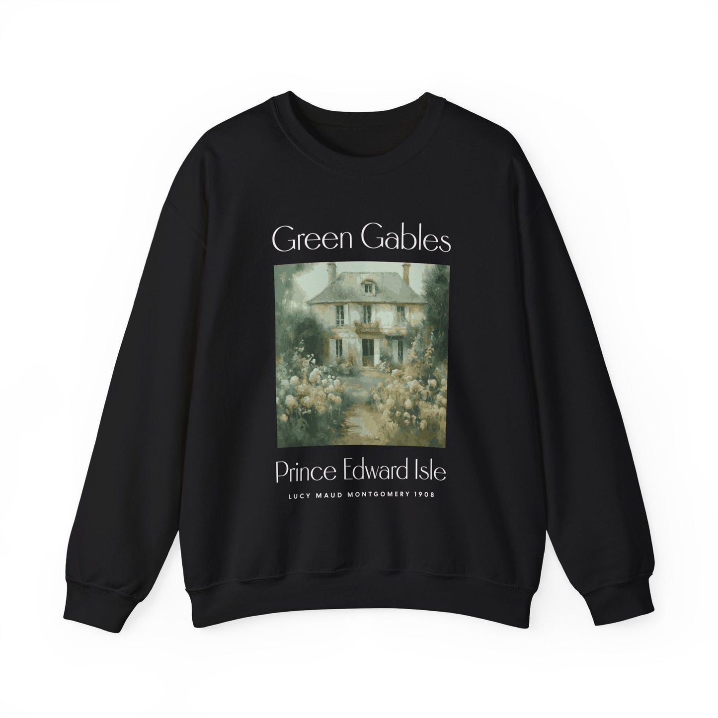 Anne Of Green Gables Sweatshirt Gift For Green Gables Fan Anne With An E Anne Shirley Prince Edward Island Gift For Book Lover Bookish Gift Sweatshirt Printify S Black