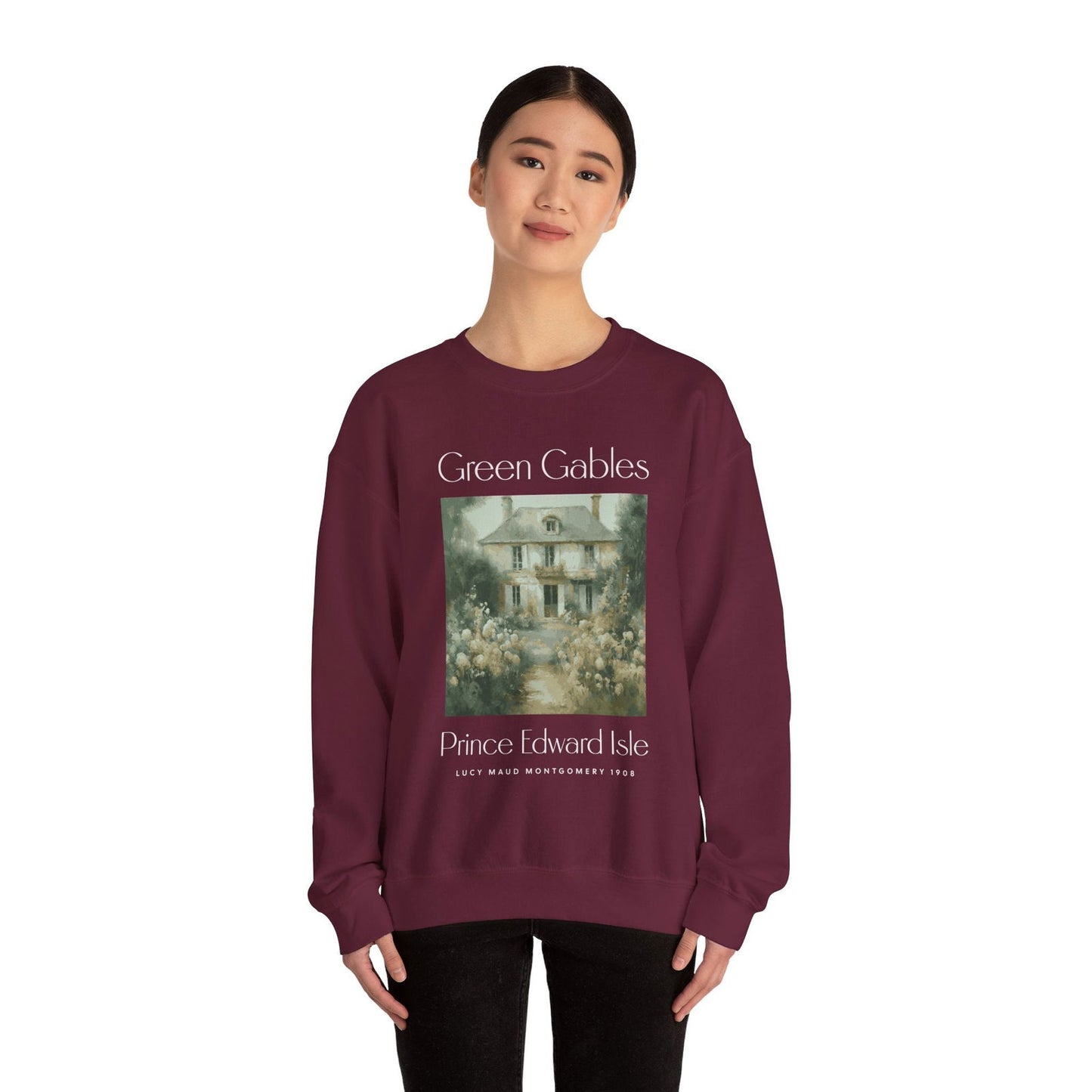 Anne Of Green Gables Sweatshirt Gift For Green Gables Fan Anne With An E Anne Shirley Prince Edward Island Gift For Book Lover Bookish Gift Sweatshirt Printify